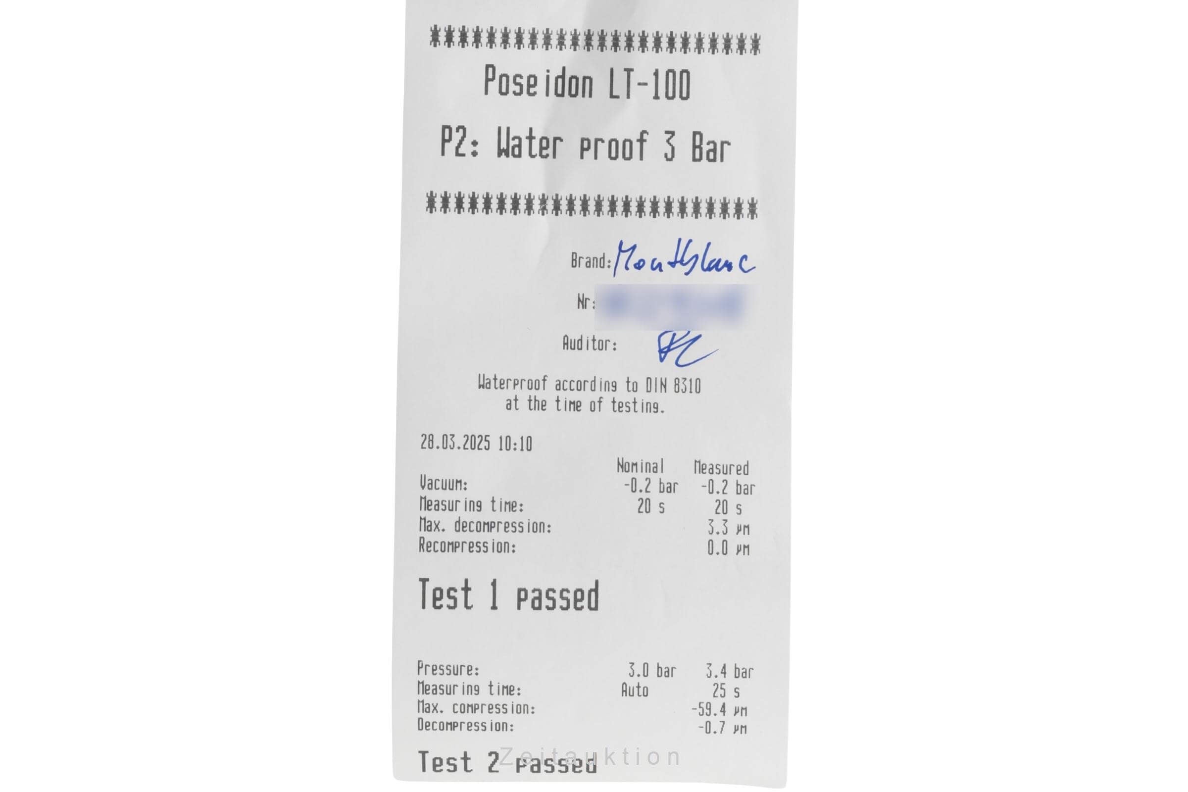 Montblanc Nicolas Rieussec chronograph steel automatic men's watch 7138 LP: 11800EUR  [2501462]