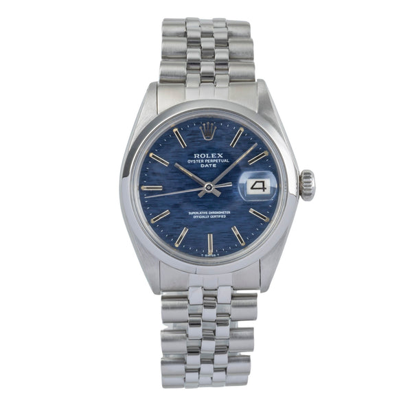 Rolex Date acciaio automatismo orologio da uomo 1500 Vintage  [2501470]