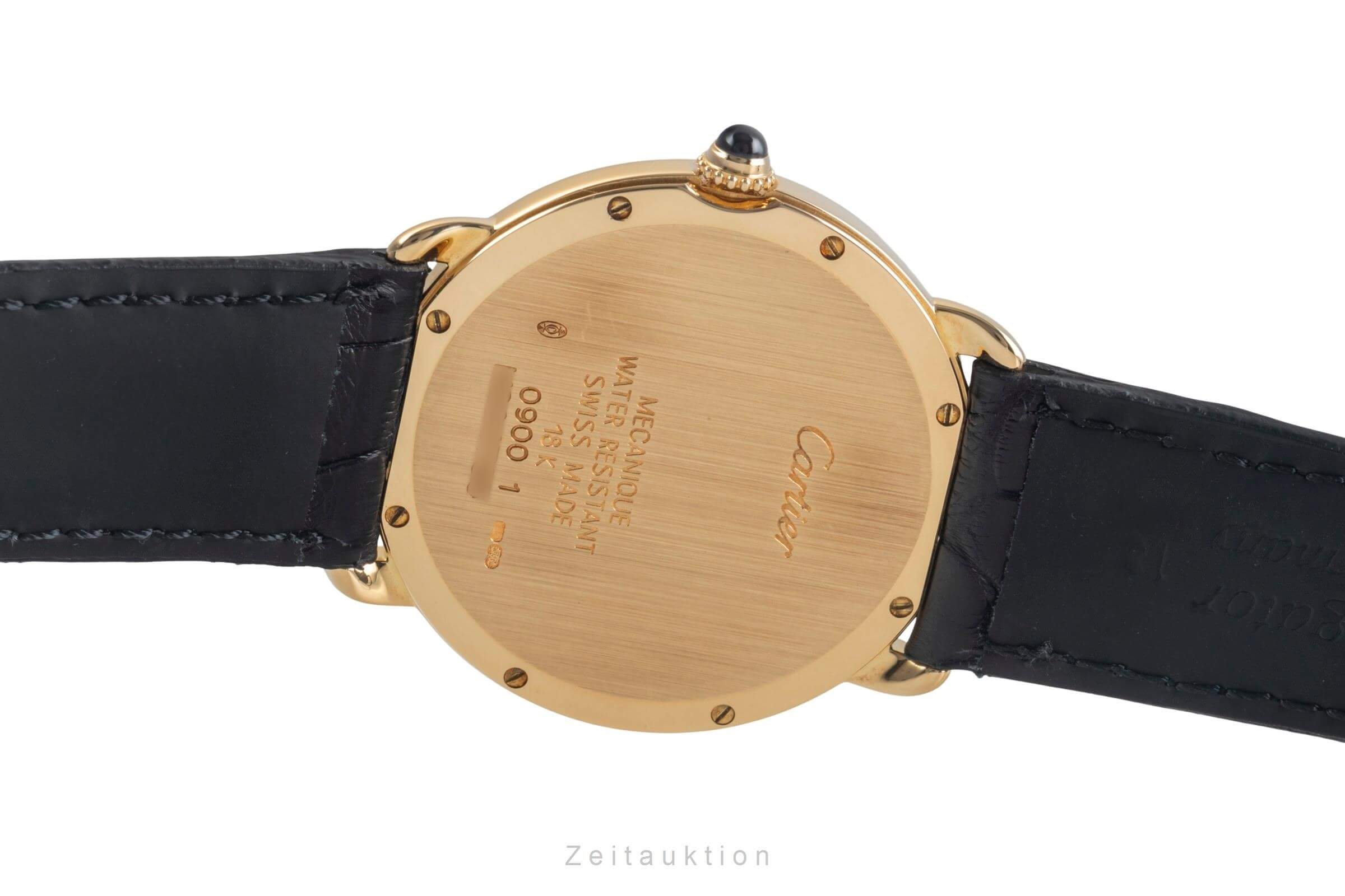 Cartier Ronde Louis oro 18 ct carica manuale orologio da donna W1508956  [2501471]