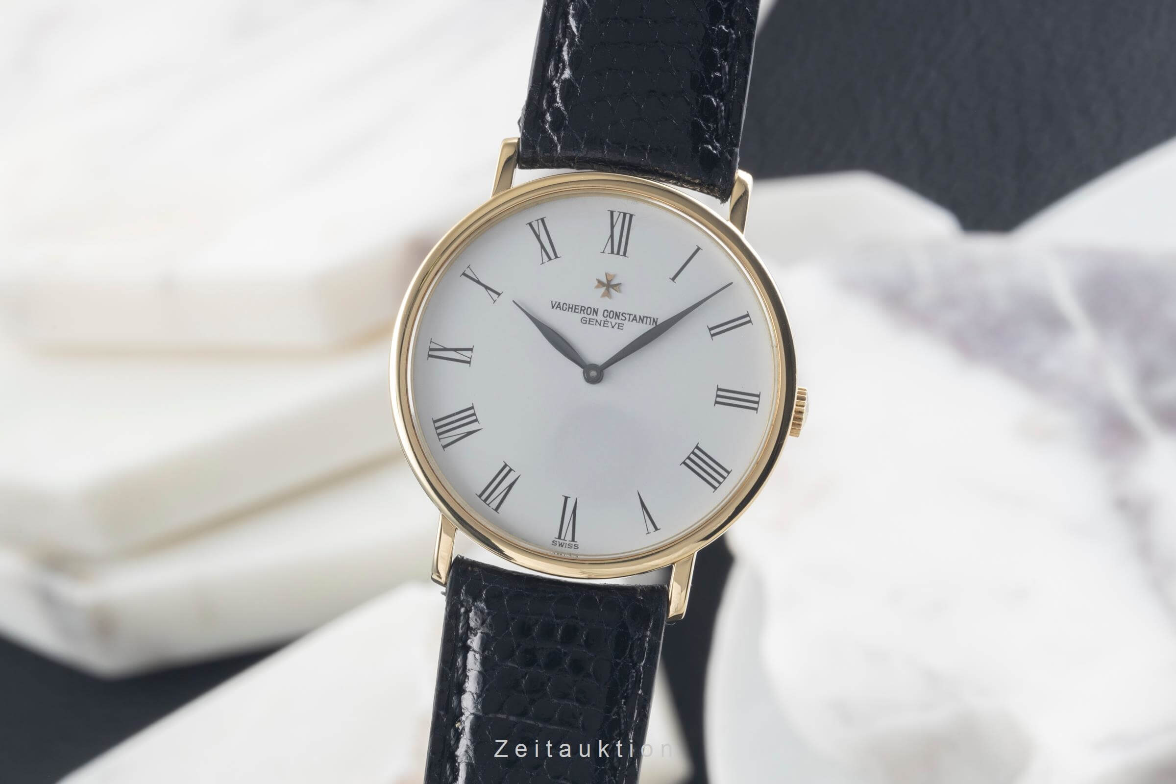 Vacheron & Constantin Patrimony 18k (0,750) Gold Handaufzug Herrenuhr Ref.39019  [2501474]