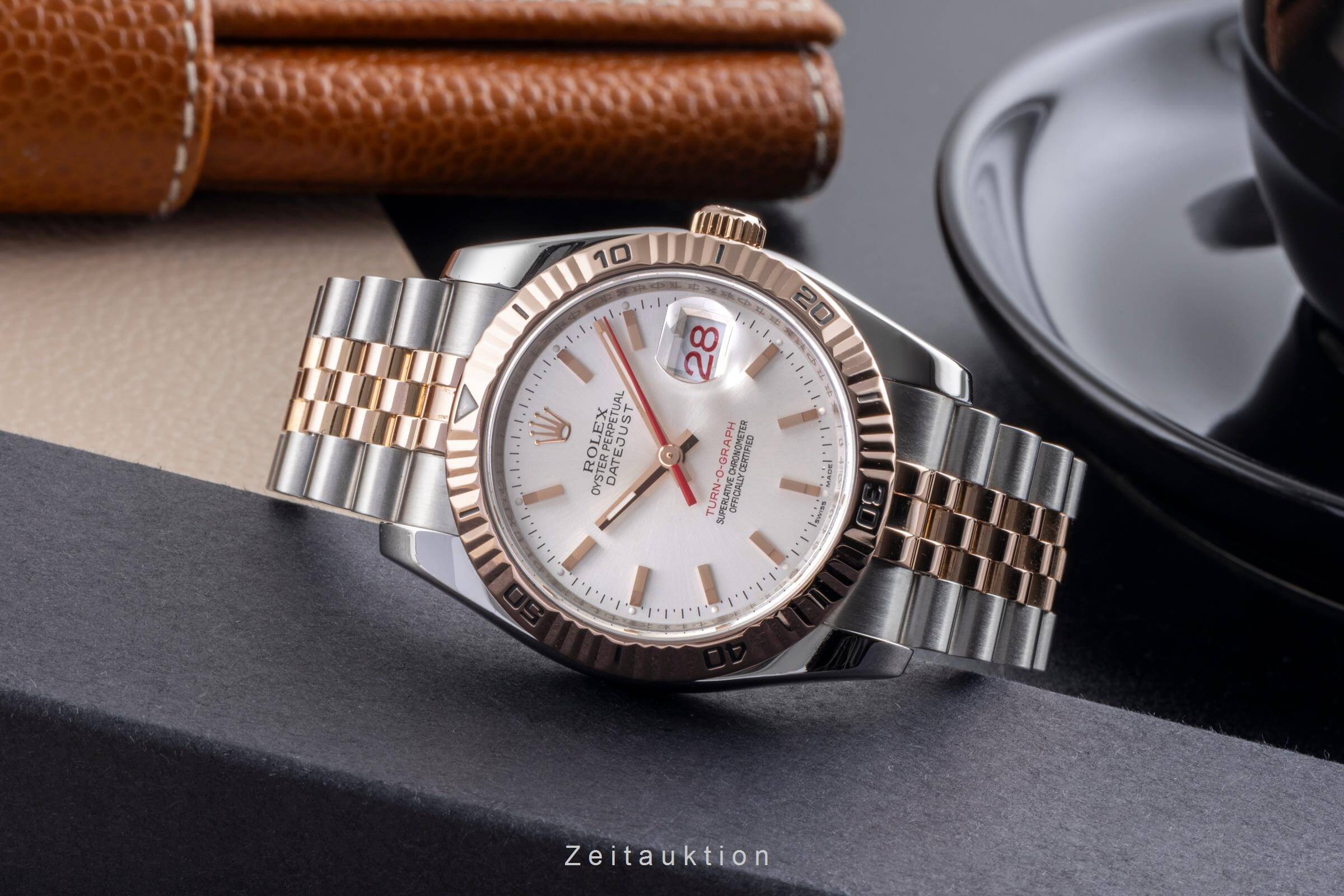 Rolex Datejust Turn-O-Graph acciaio / oro automatismo orologio da uomo 116261  [2501476]