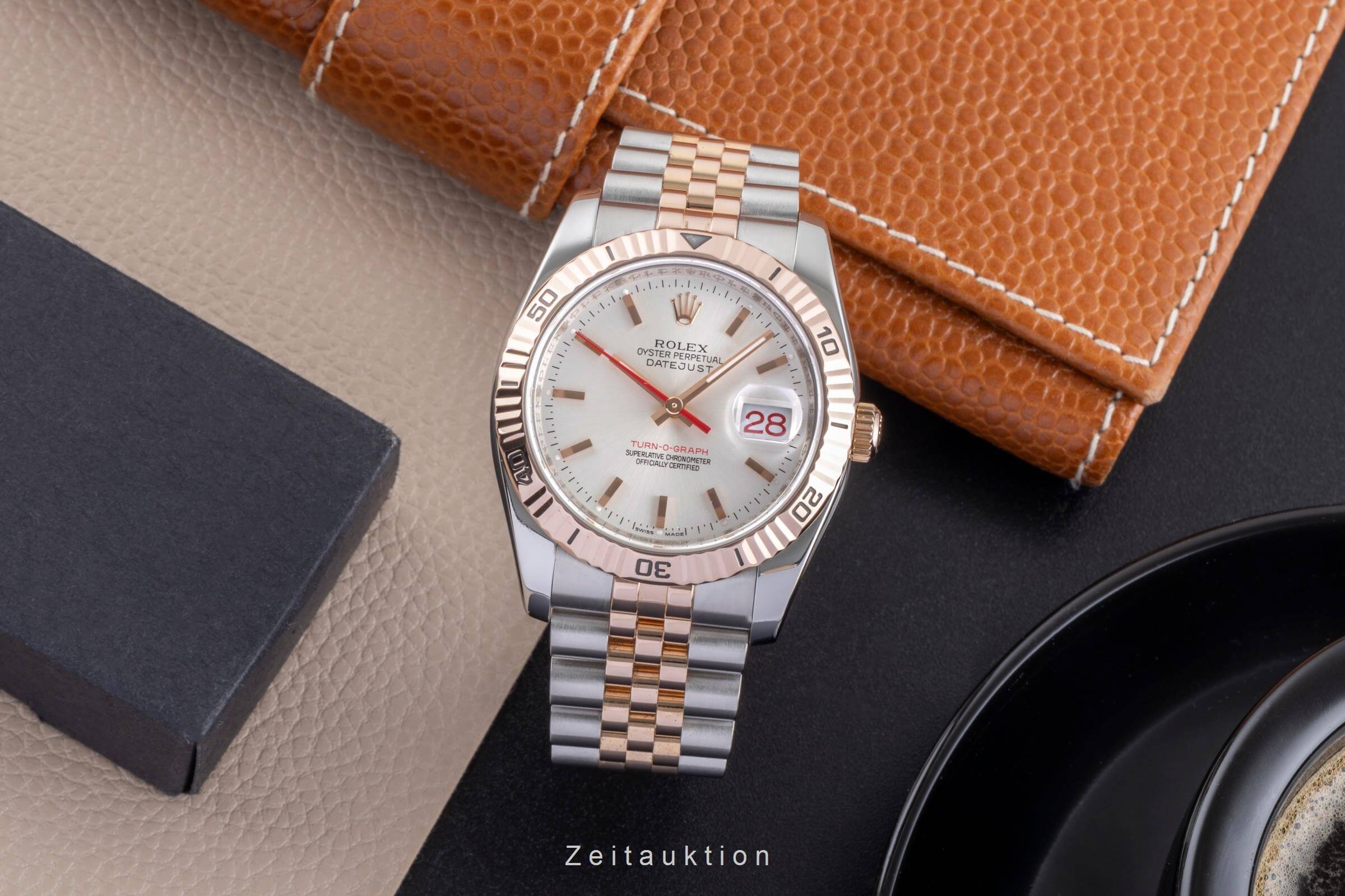 Rolex Datejust Turn-O-Graph acciaio / oro automatismo orologio da uomo 116261  [2501476]