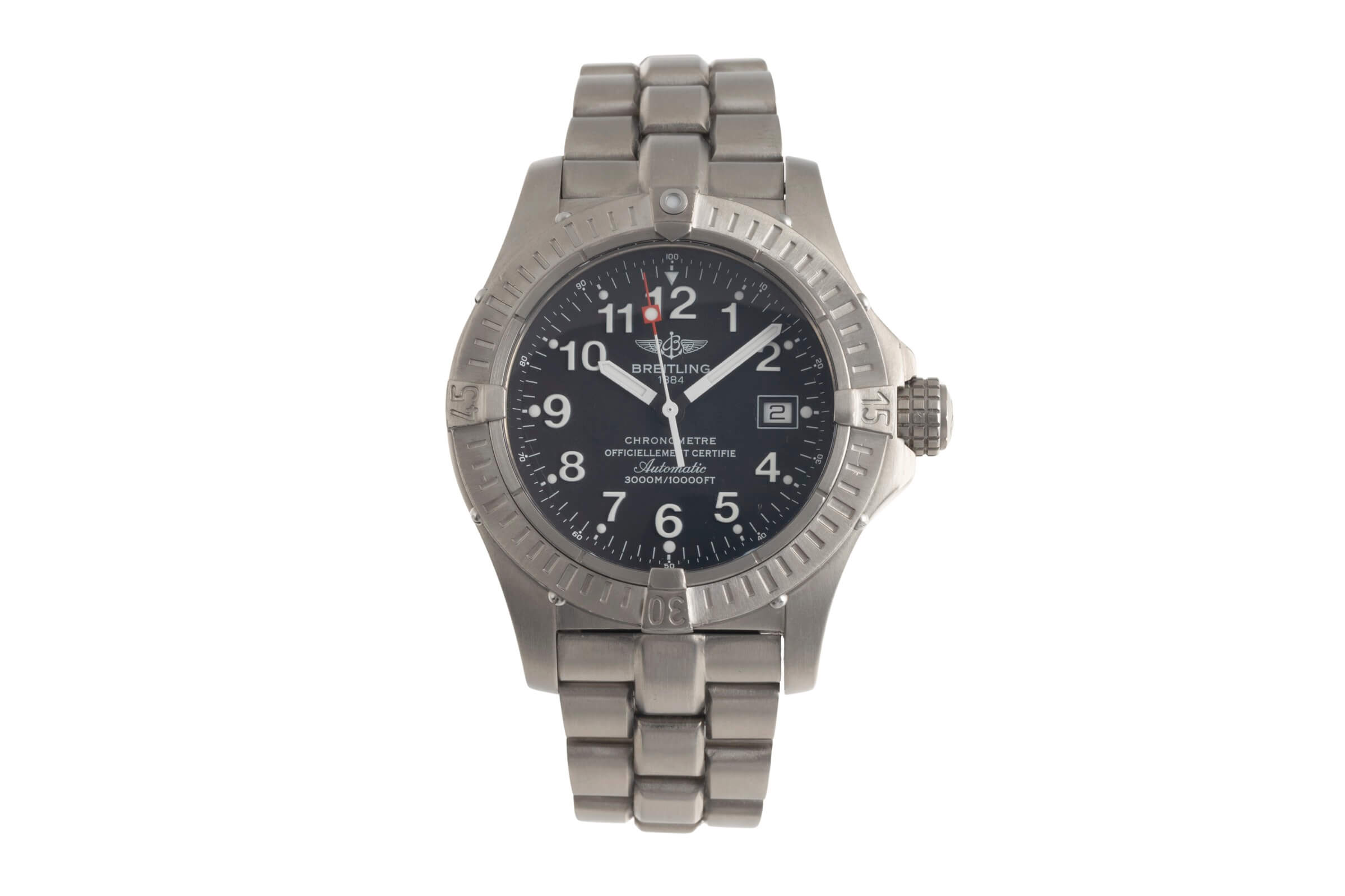 Breitling Avenger Seawolf titanium automatic men's watch E17370  [2501478]