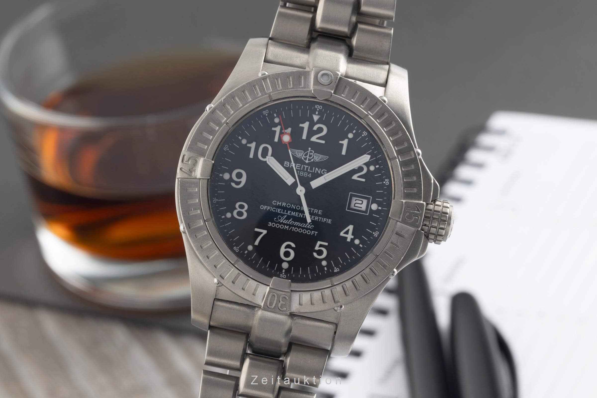 Breitling Avenger Seawolf titanium automatic men's watch E17370  [2501478]