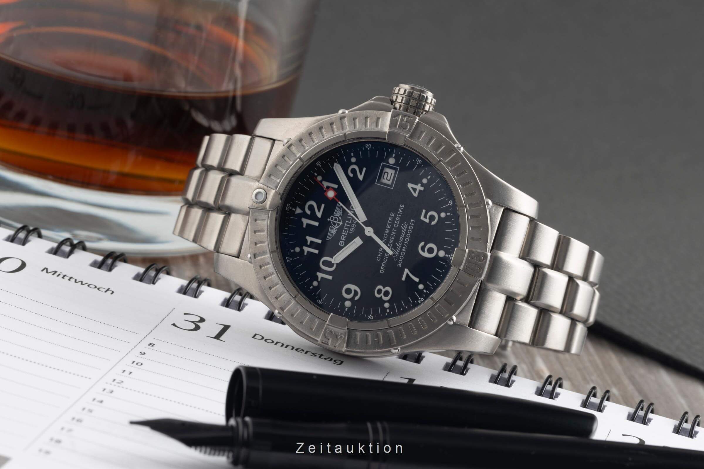 Breitling Avenger Seawolf titanium automatic men's watch E17370  [2501478]