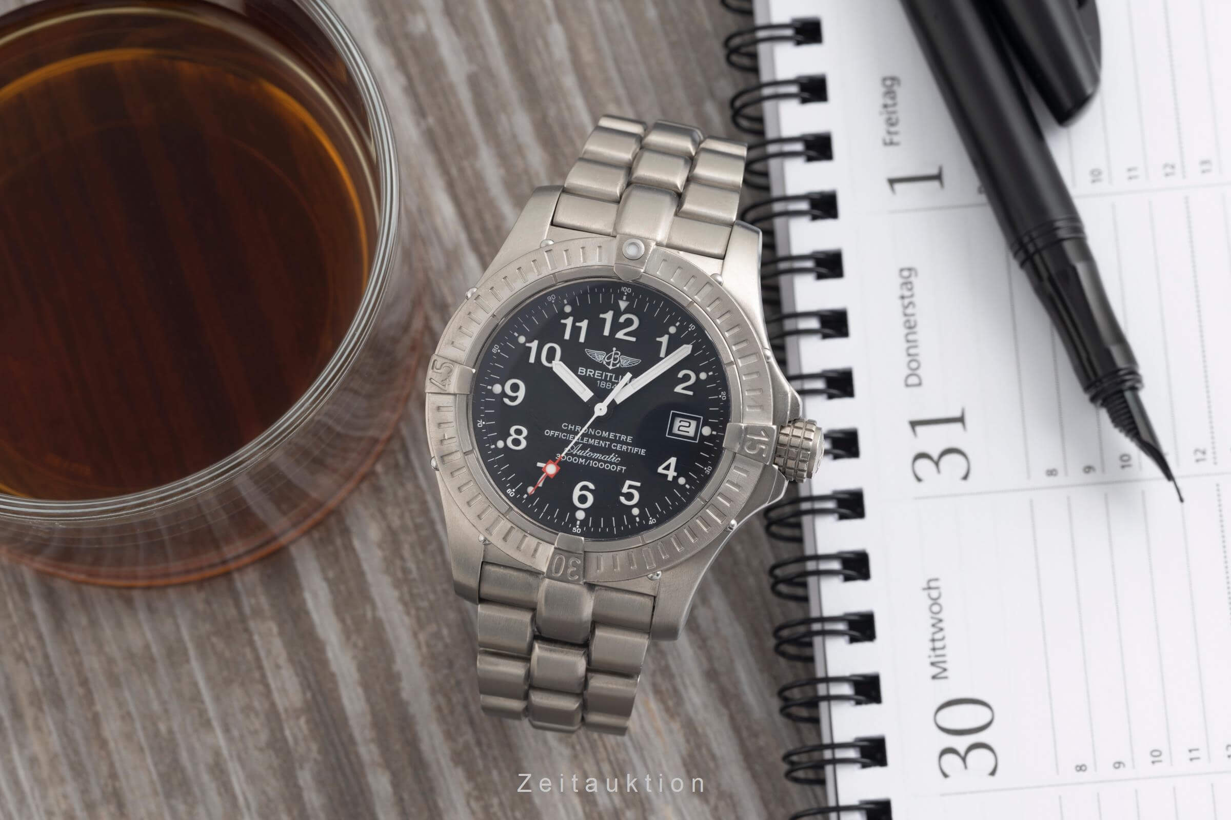 Breitling Avenger Seawolf titanium automatic men's watch E17370  [2501478]