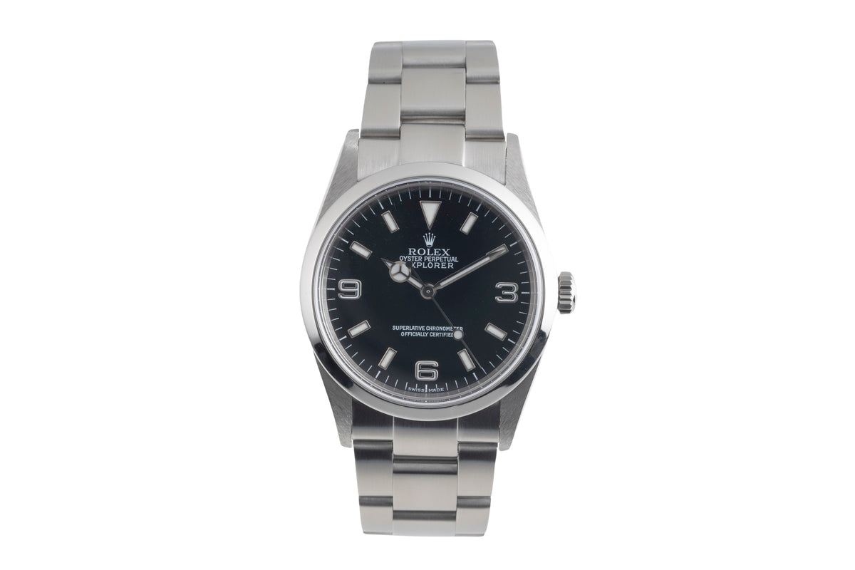 Rolex Explorer steel automatic men's watch 114270  [2501479]