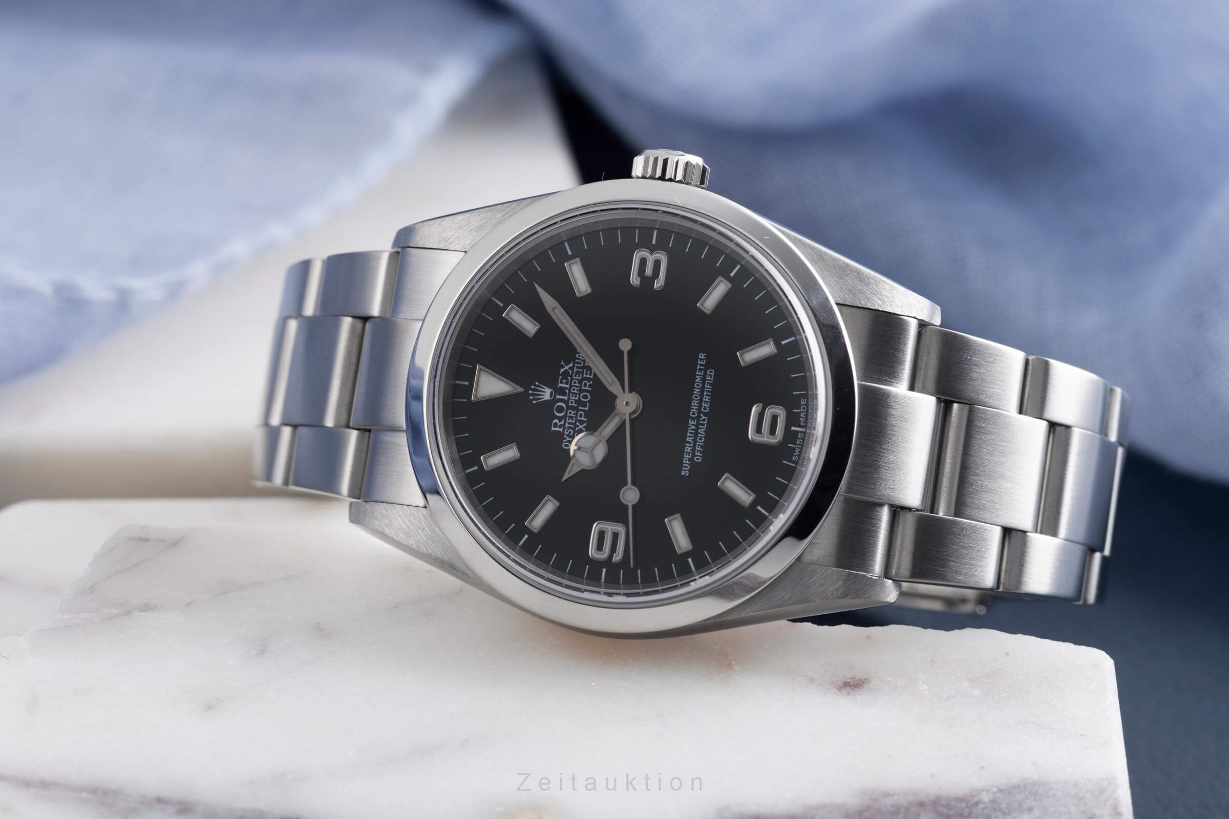 Rolex Explorer acciaio automatismo orologio da uomo 114270  [2501479]