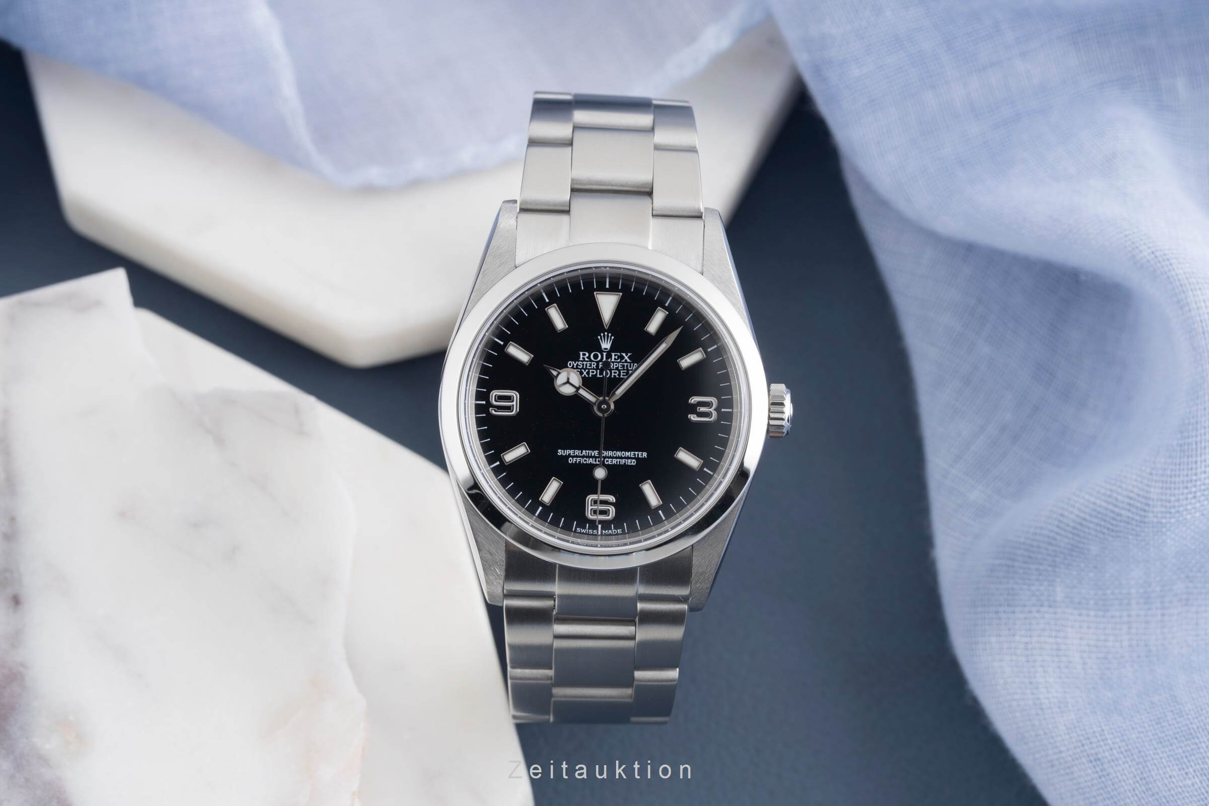 Rolex Explorer acciaio automatismo orologio da uomo 114270  [2501479]