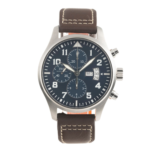 IWC Fliegerchronograph cronógrafo acero automático reloj para caballeros IW377706 LP: 8500EUR  [2501481]