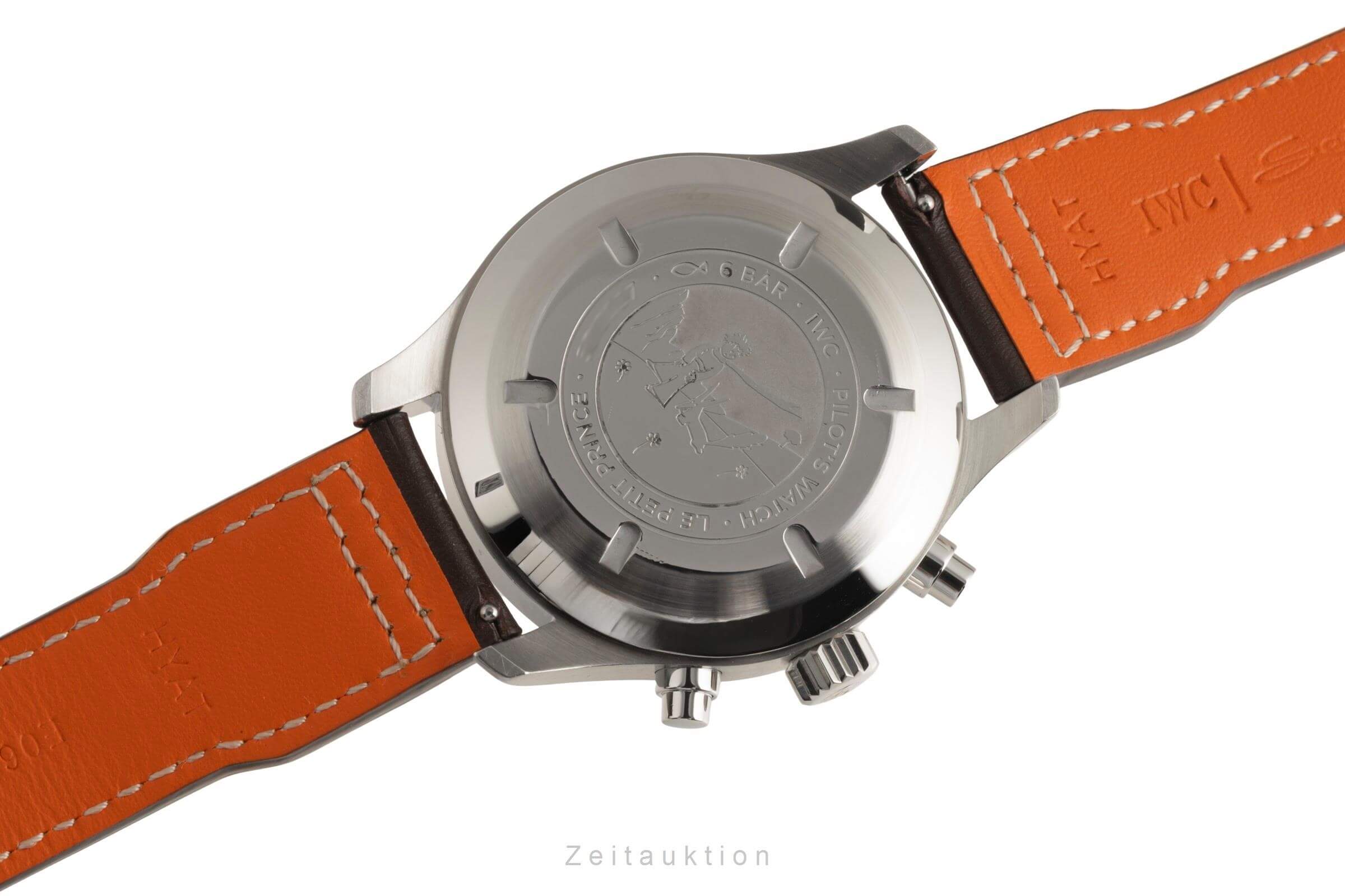 IWC Fliegerchronograph cronógrafo acero automático reloj para caballeros IW377706 LP: 8500EUR  [2501481]