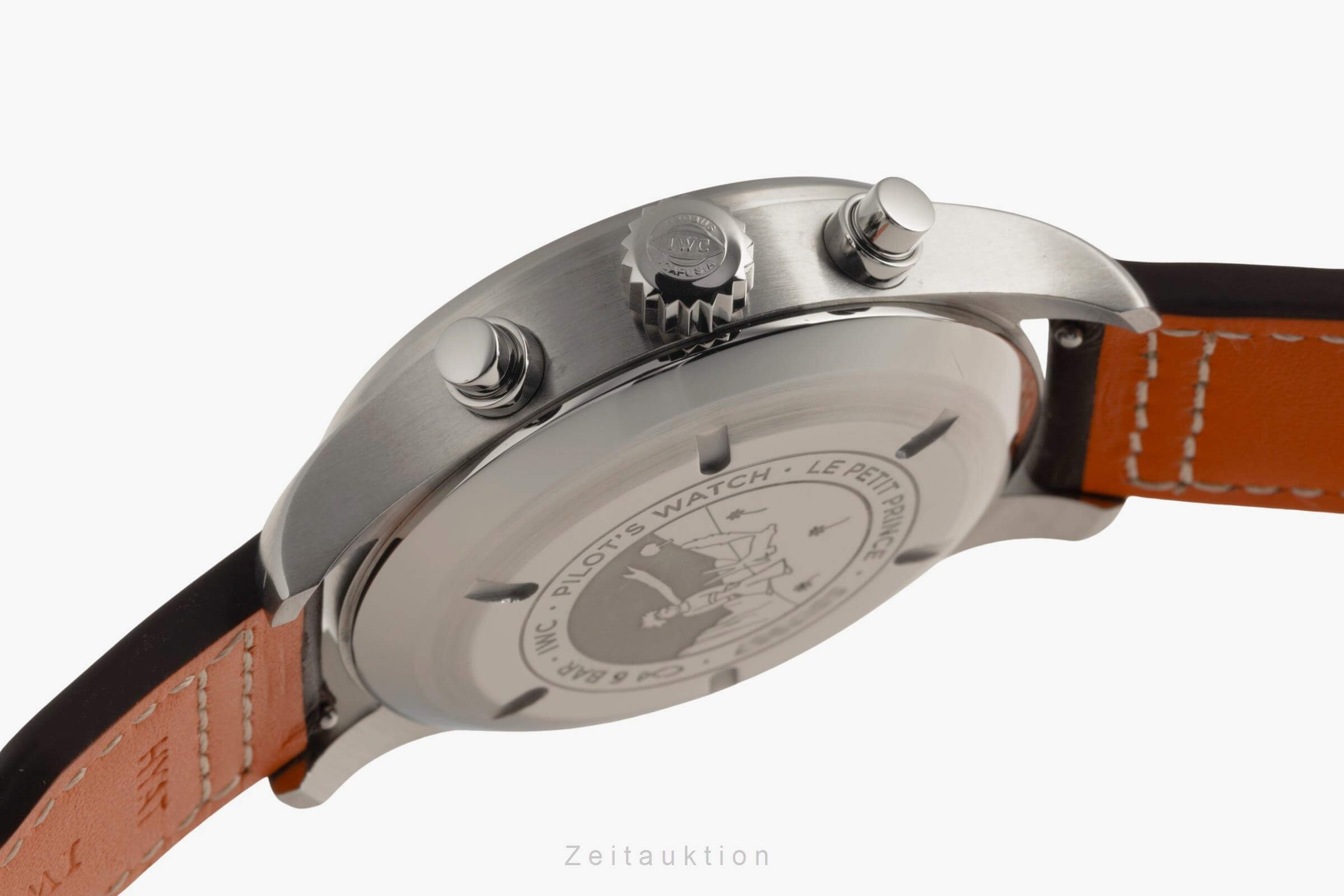 IWC Fliegerchronograph cronógrafo acero automático reloj para caballeros IW377706 LP: 8500EUR  [2501481]