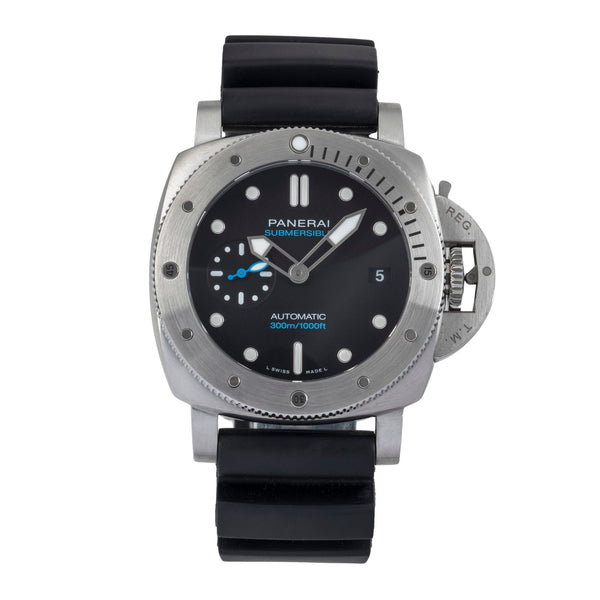 Panerai Submersible acero automático reloj para caballeros PAM00973 LP: 9700EUR Limited  [2501483]