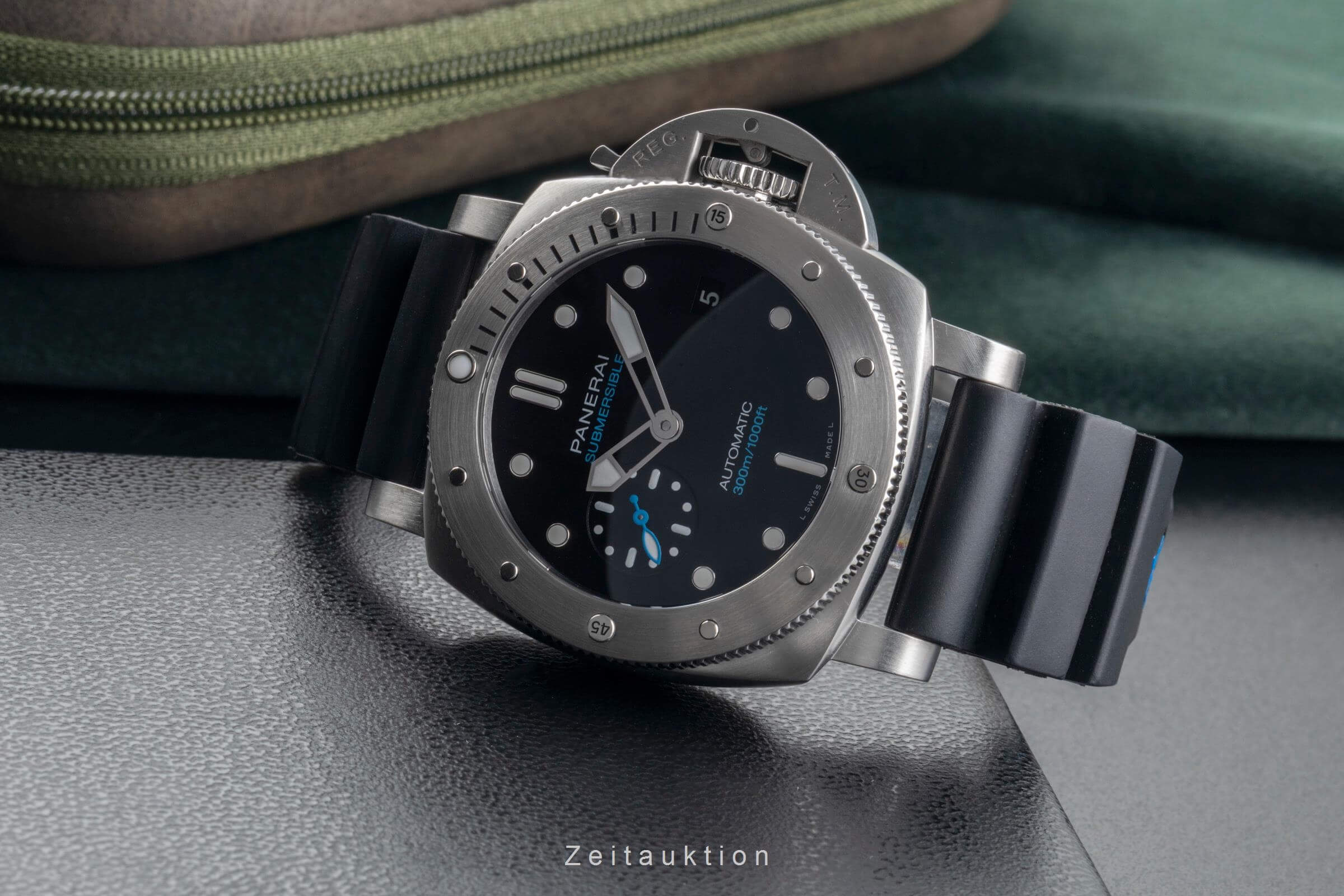 Panerai Submersible acero automático reloj para caballeros PAM00973 LP: 9700EUR Limited  [2501483]