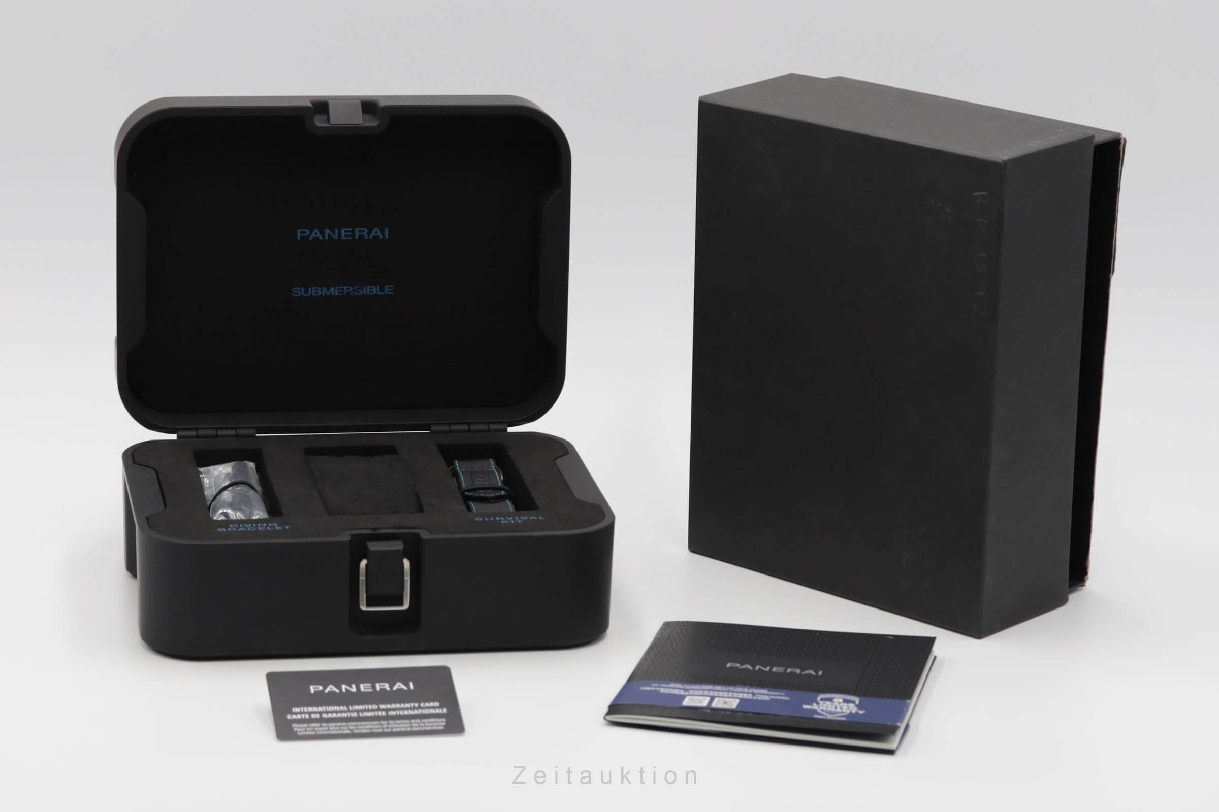 Panerai Submersible acero automático reloj para caballeros PAM00973 LP: 9700EUR Limited  [2501483]
