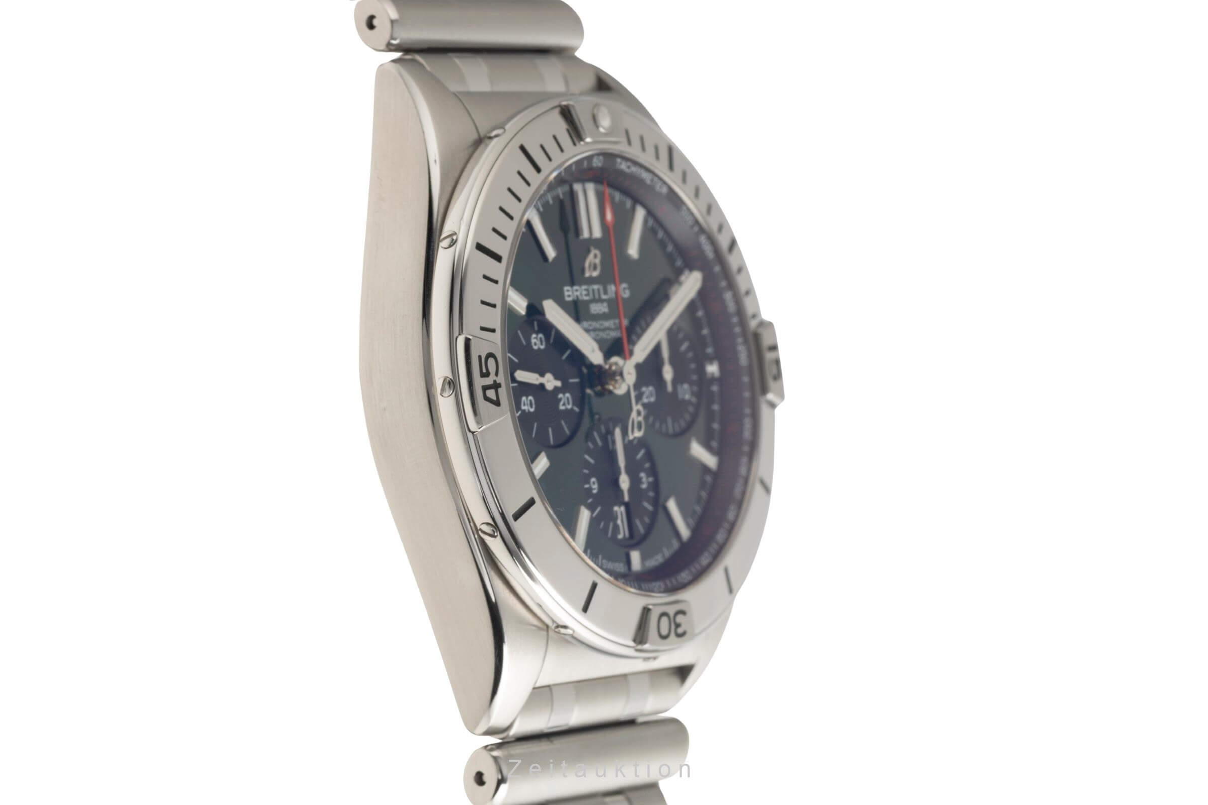 Breitling Chronomat cronografo acciaio automatismo orologio da uomo AB0134101L1A1 LP: 8900EUR  [2501484]