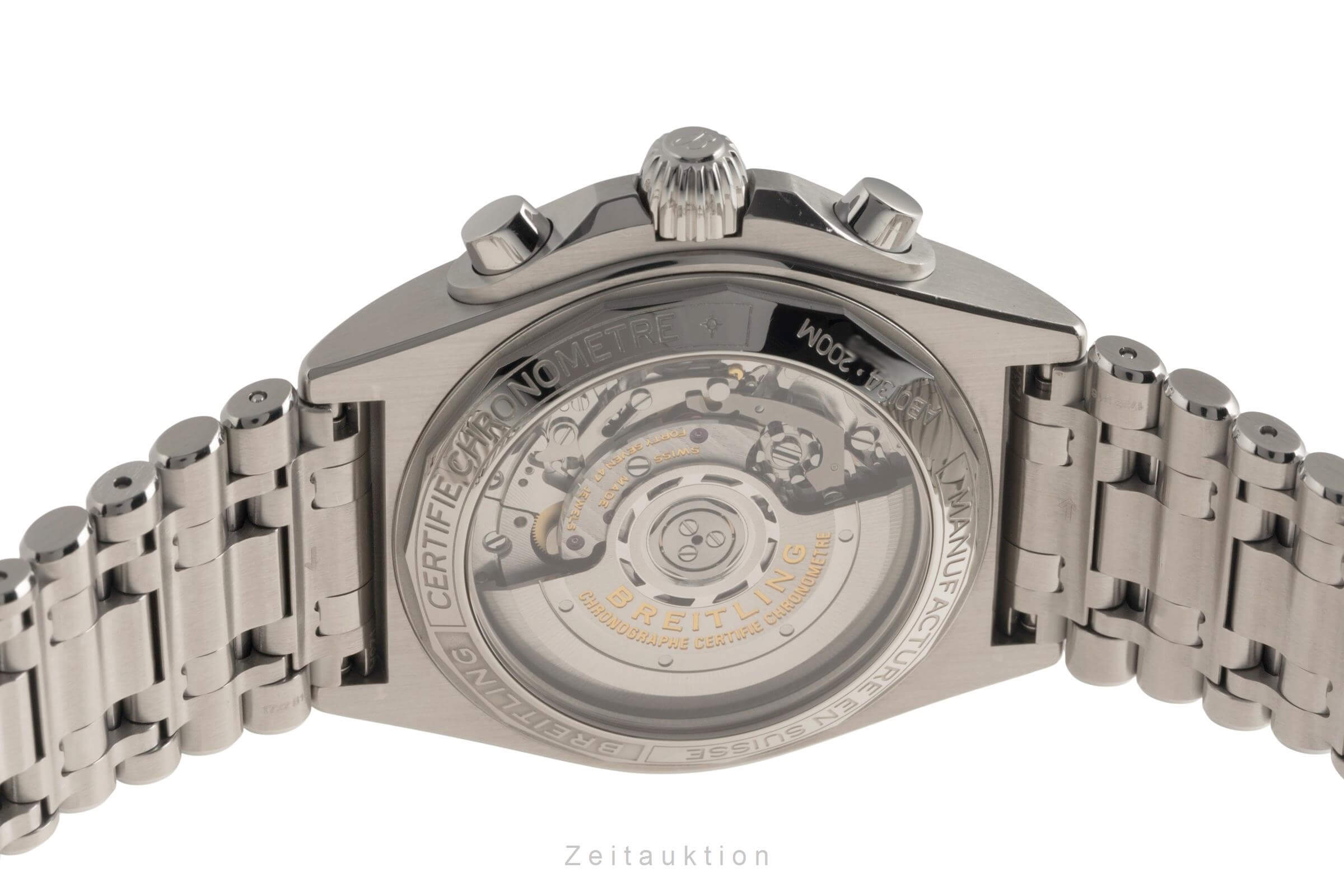 Breitling Chronomat cronografo acciaio automatismo orologio da uomo AB0134101L1A1 LP: 8900EUR  [2501484]