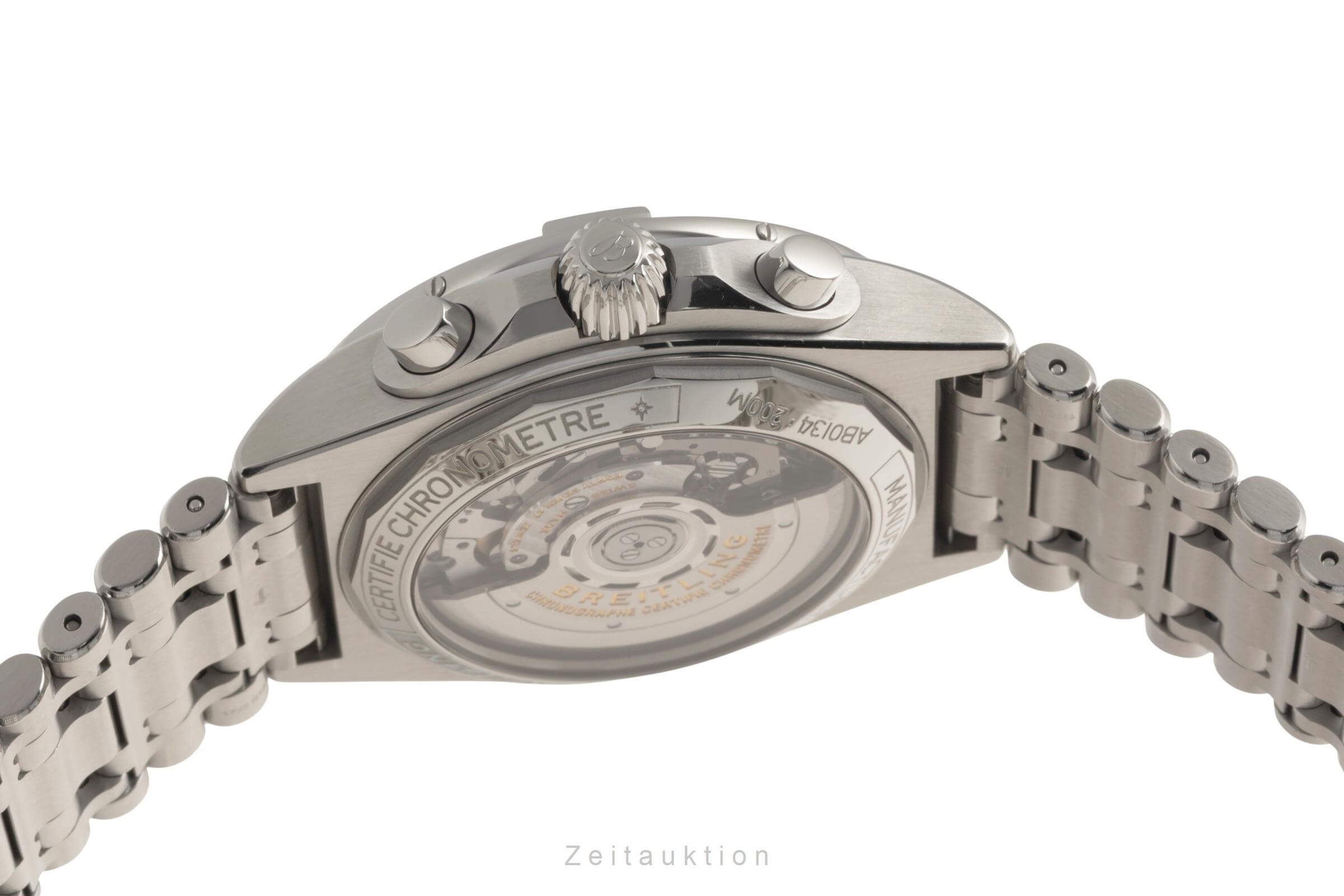 Breitling Chronomat cronografo acciaio automatismo orologio da uomo AB0134101L1A1 LP: 8900EUR  [2501484]