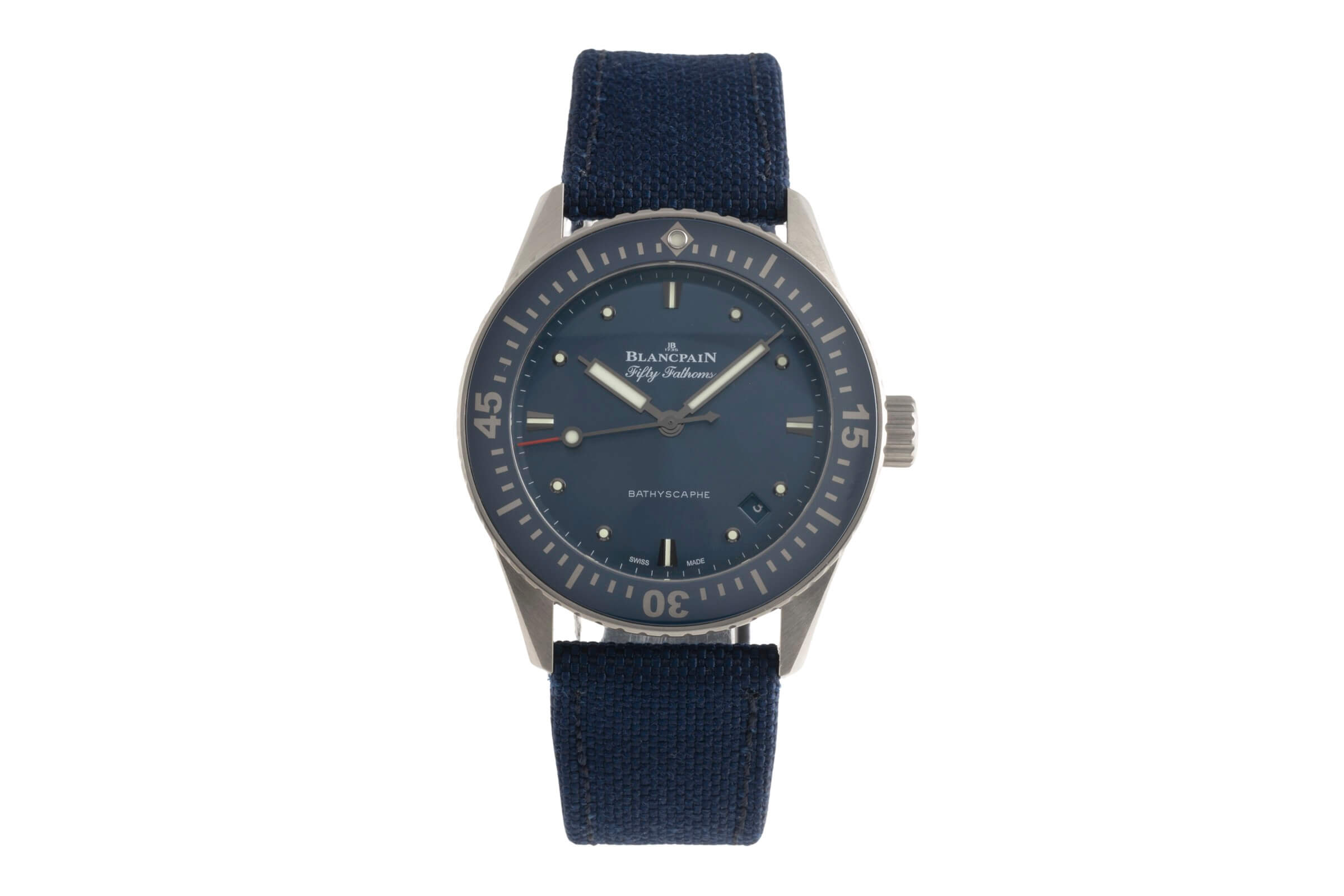 Blancpain Fifty Fathoms Bathyscaphe Stahl Automatik Ref. 5100-1140-O52A B&P 2018 [2501490]
