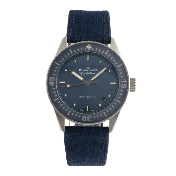 Blancpain Fifty Fathoms Bathyscaphe Stahl Automatik Ref. 5100-1140-O52A B&P 2018 [2501490]