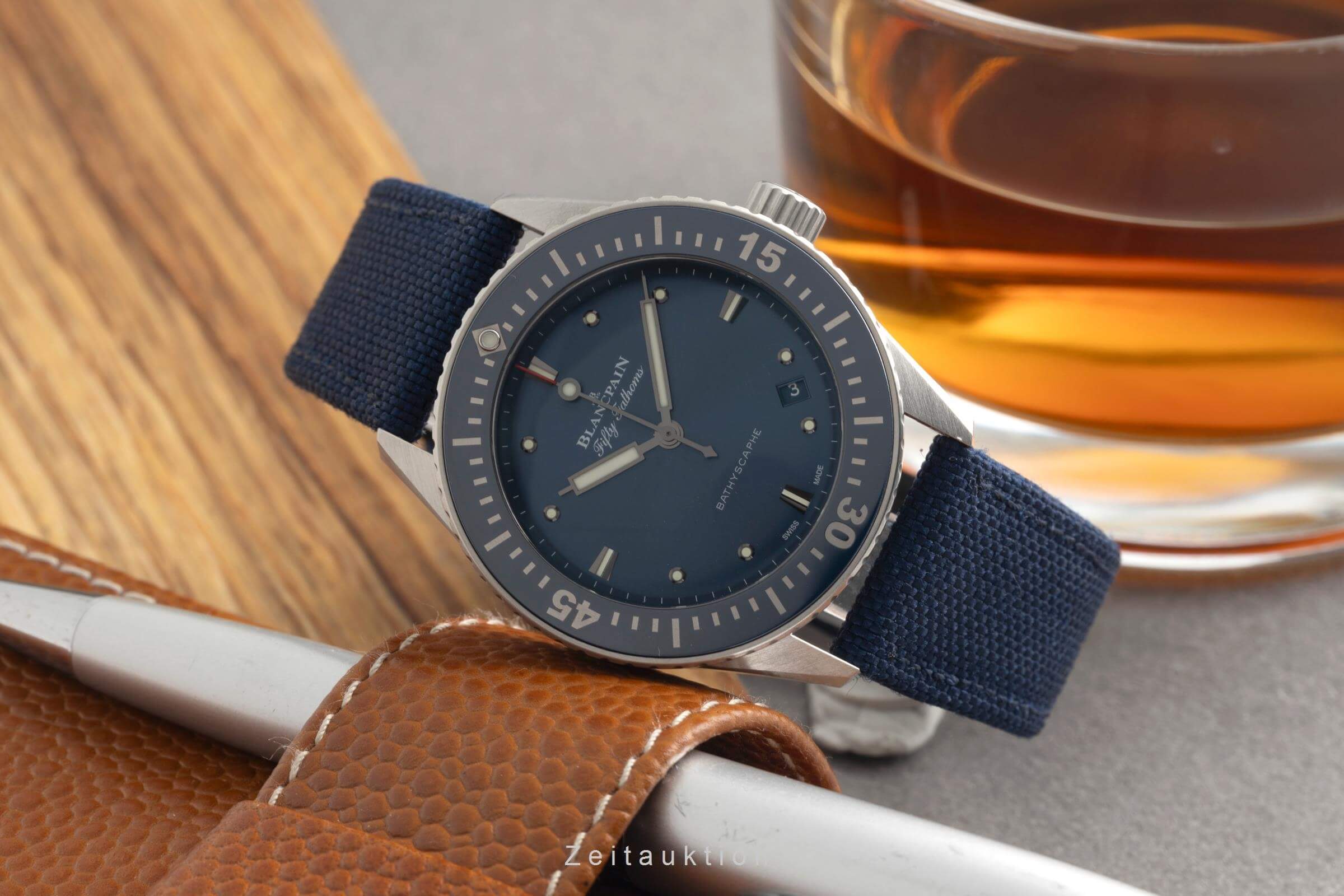 Blancpain Fifty Fathoms steel automatic 1150 5100-1140