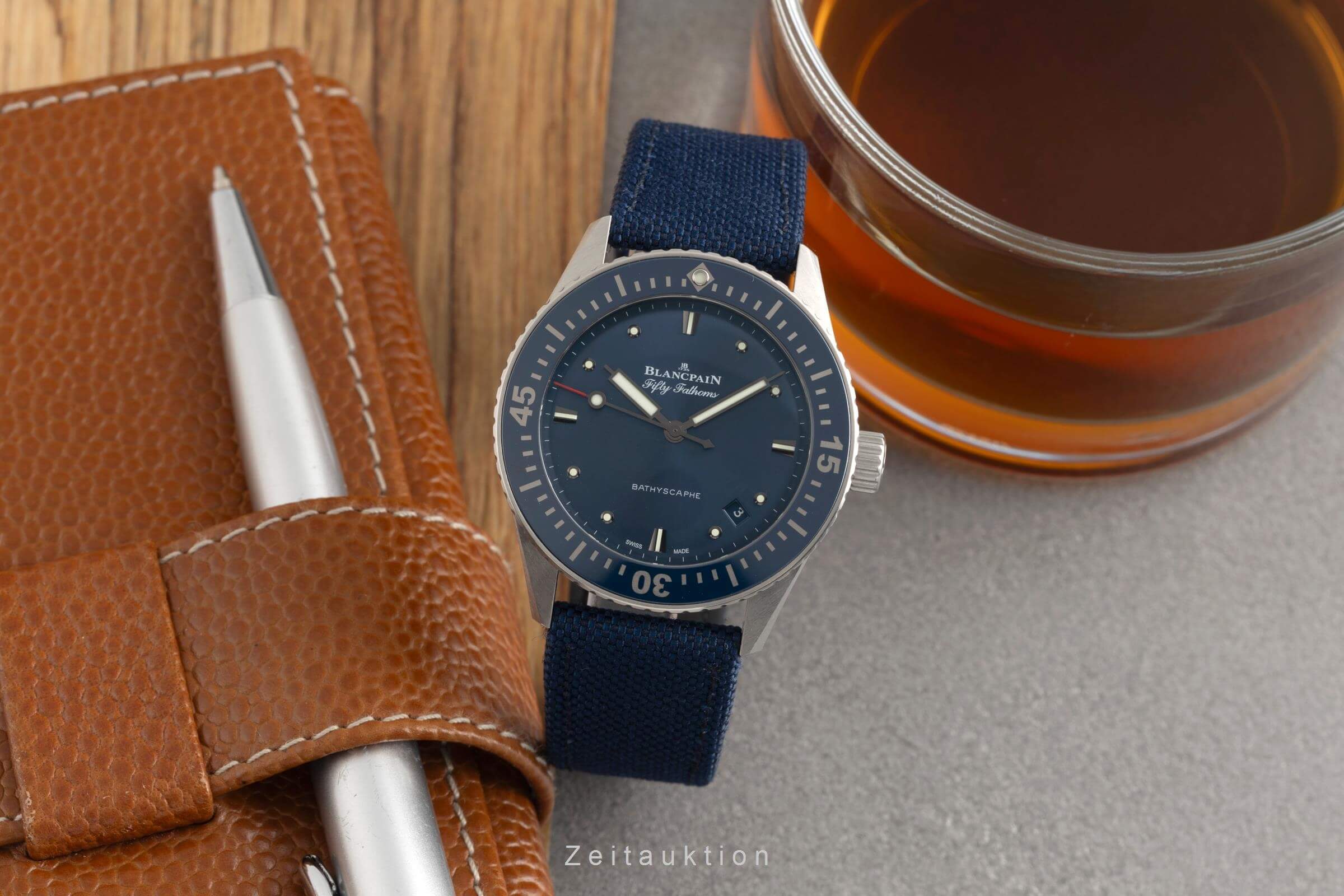 Blancpain Fifty Fathoms Bathyscaphe Stahl Automatik Ref. 5100-1140-O52A B&P 2018 [2501490]