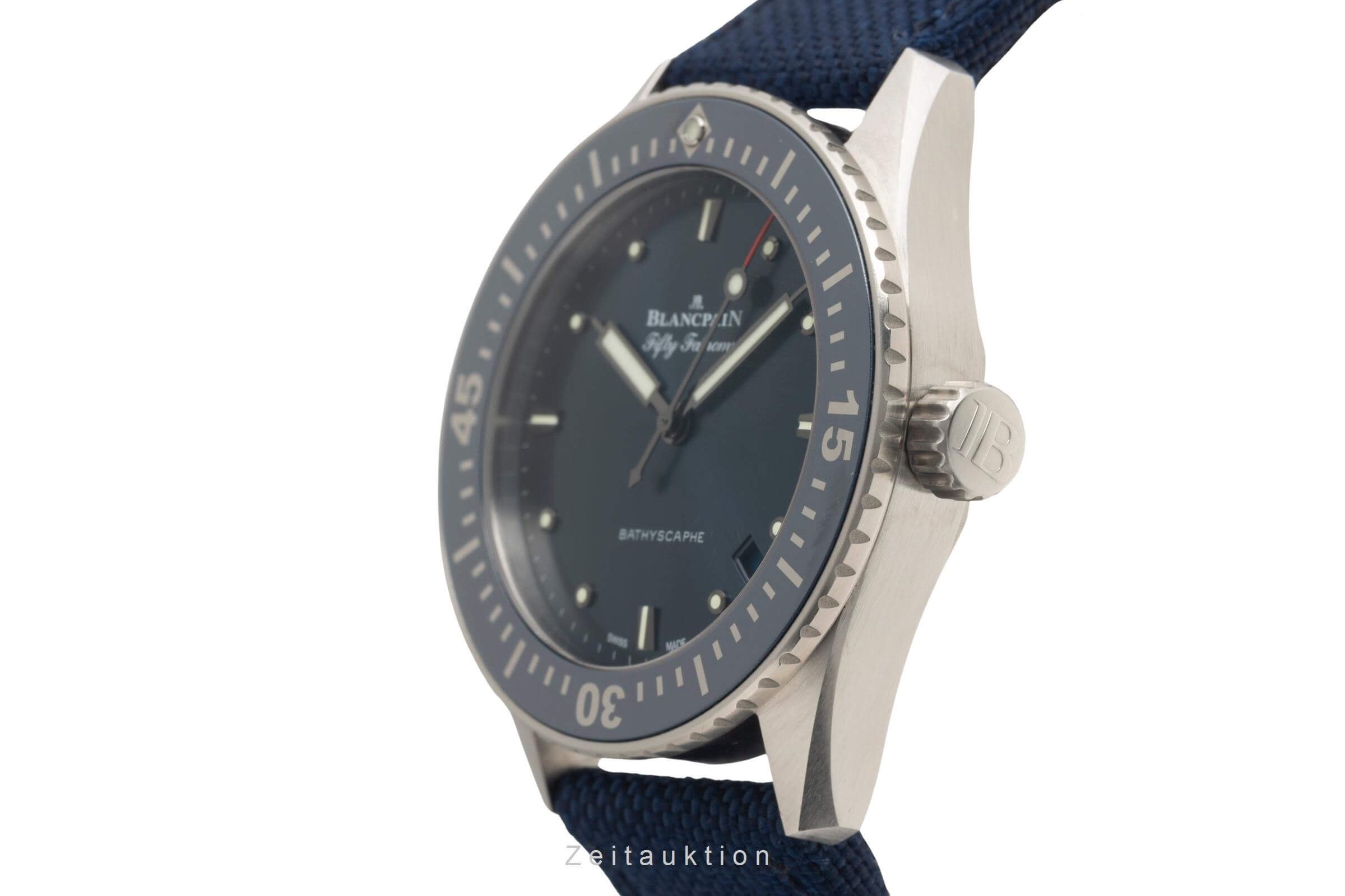 Blancpain Fifty Fathoms Bathyscaphe Stahl Automatik Ref. 5100-1140-O52A B&P 2018 [2501490]