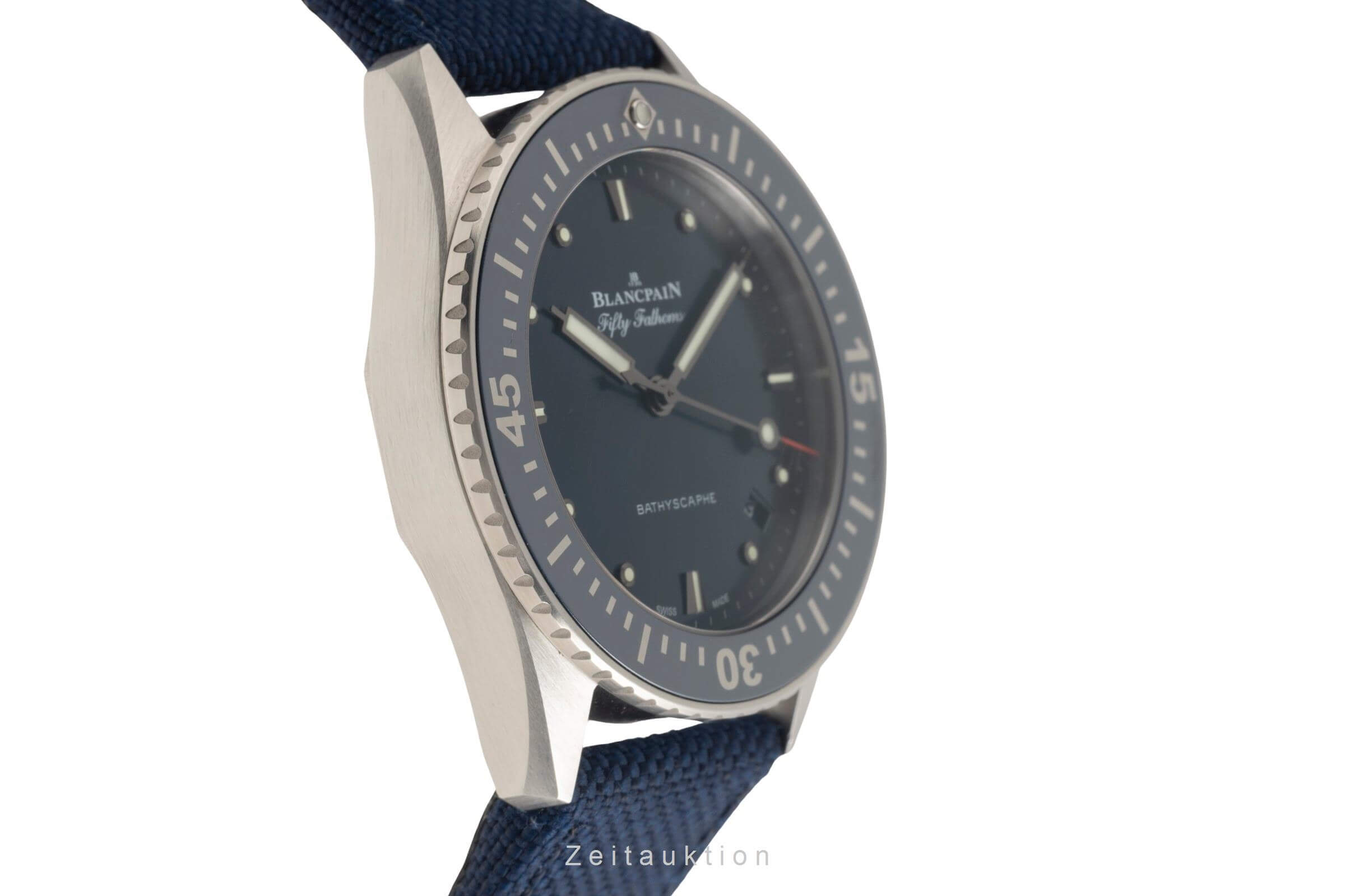 Blancpain Fifty Fathoms Bathyscaphe Stahl Automatik Ref. 5100-1140-O52A B&P 2018 [2501490]