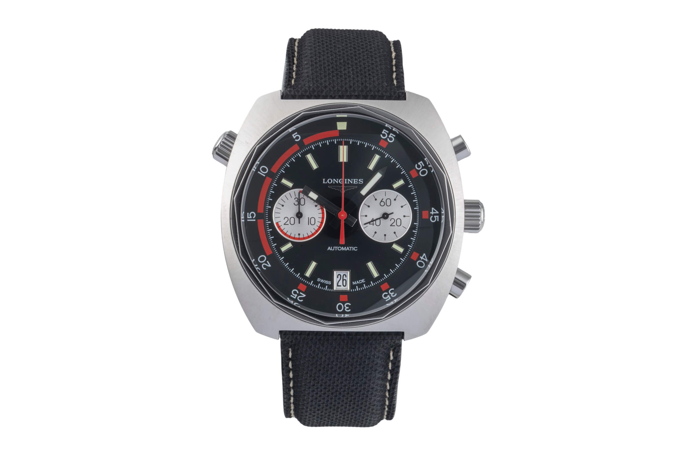 Longines Legend Diver chronograph steel automatic Kal. L 615.2 Ref