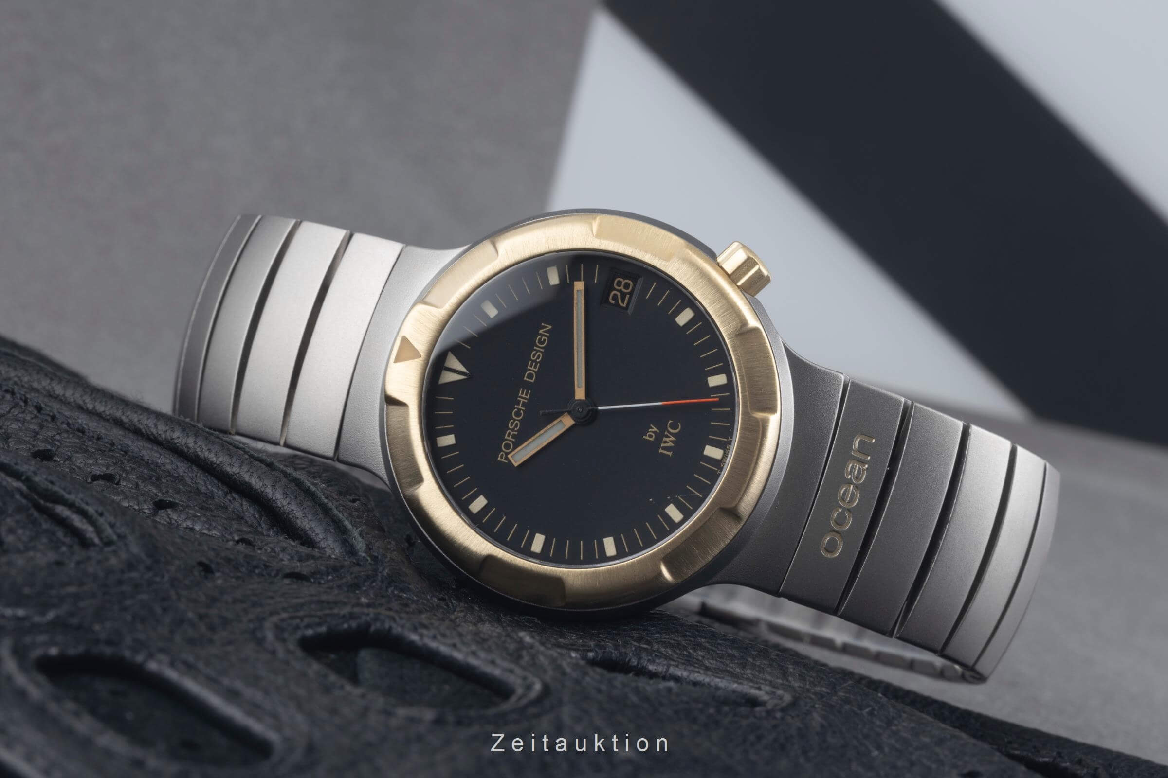 IWC Porsche Design titanio / oro automático reloj para caballeros IW350302  [2501494]