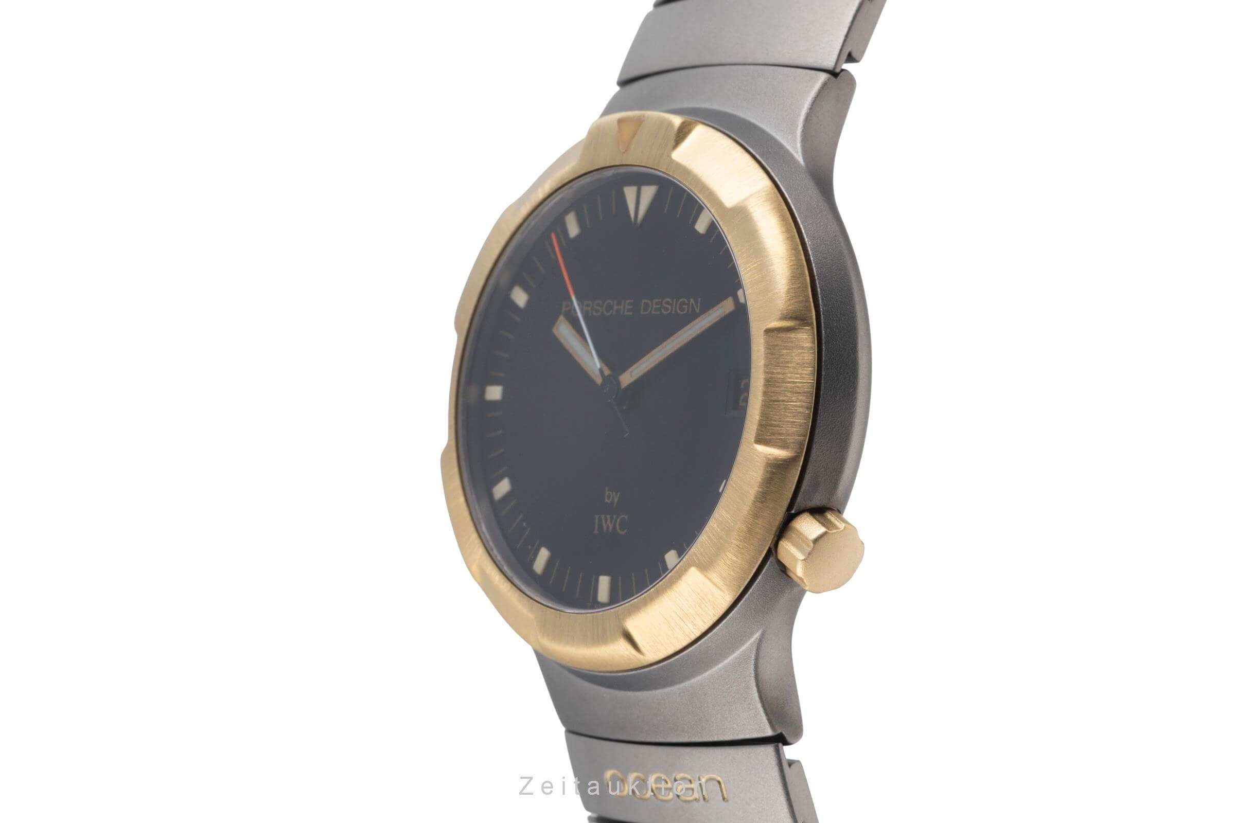 IWC Porsche Design titanio / oro automático reloj para caballeros IW350302  [2501494]