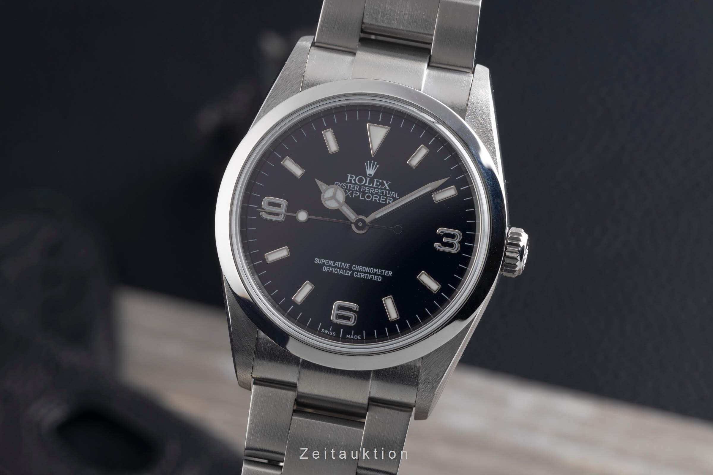 Rolex Explorer acciaio automatismo orologio da uomo 114270  [2501495]