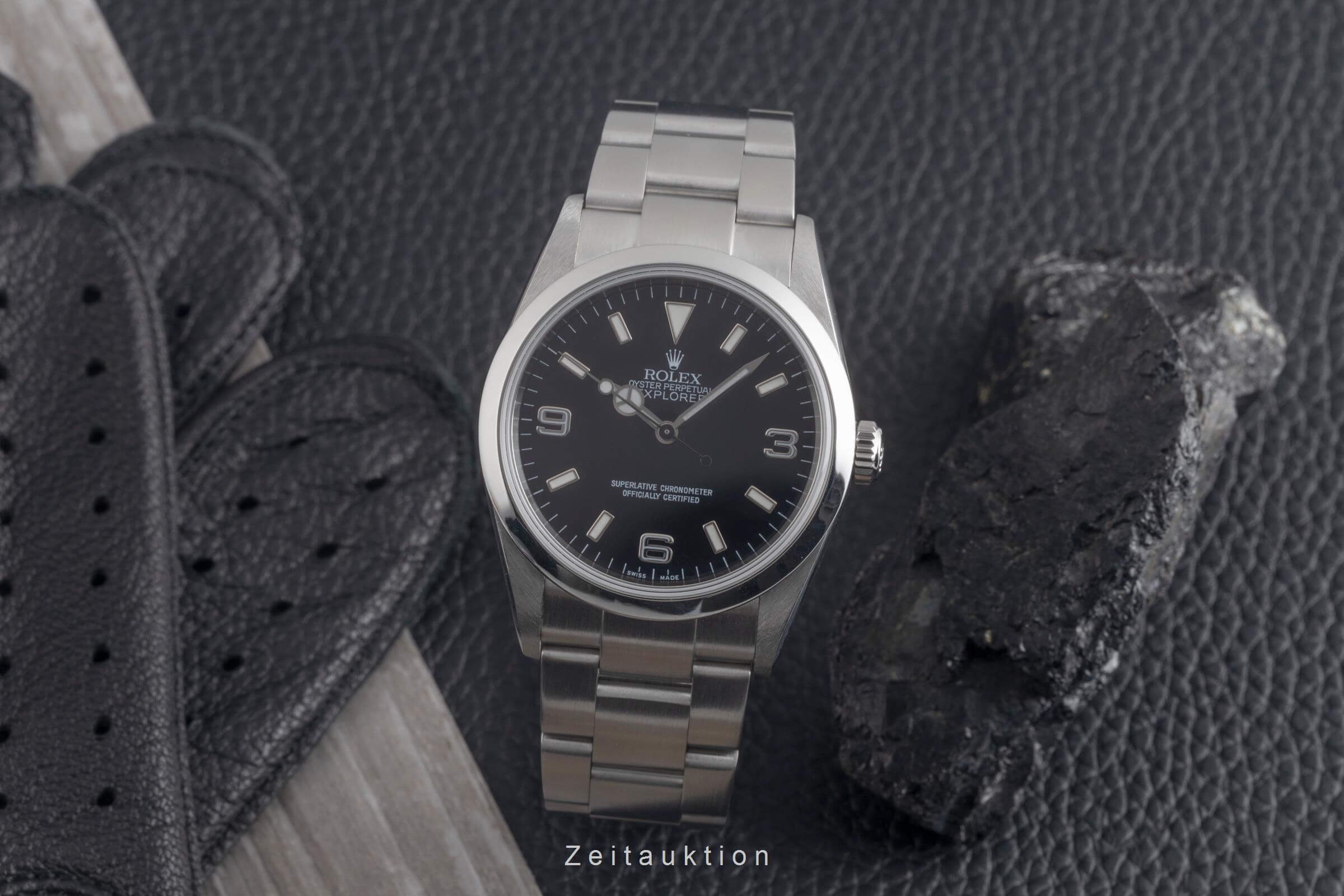 Rolex Explorer acciaio automatismo orologio da uomo 114270  [2501495]