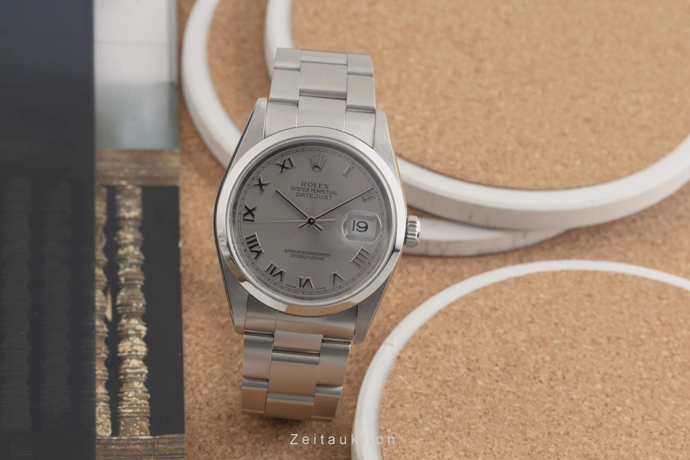 Rolex Datejust acciaio automatismo orologio da uomo 16200  [2501500]