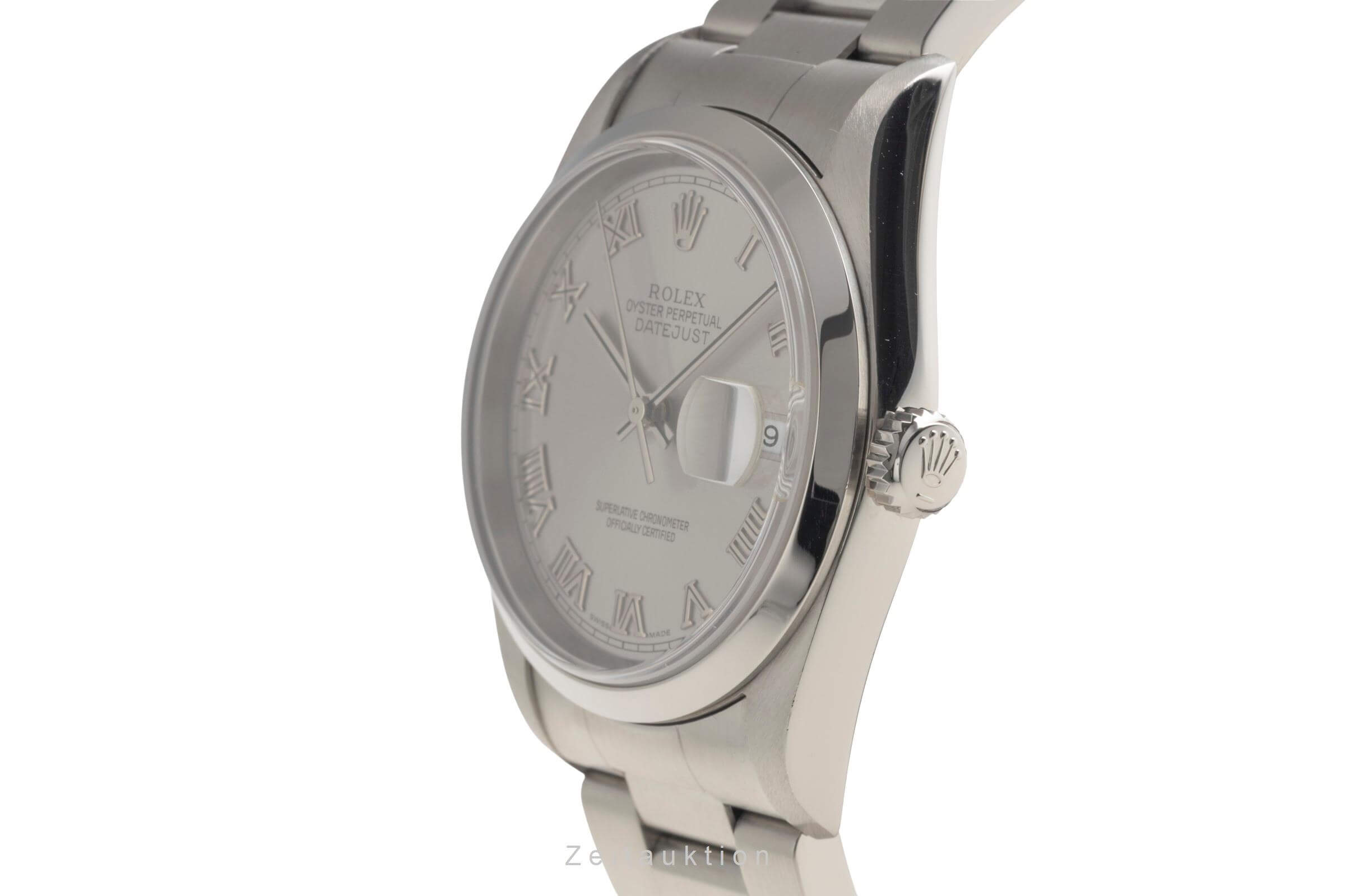 Rolex Datejust acciaio automatismo orologio da uomo 16200  [2501500]