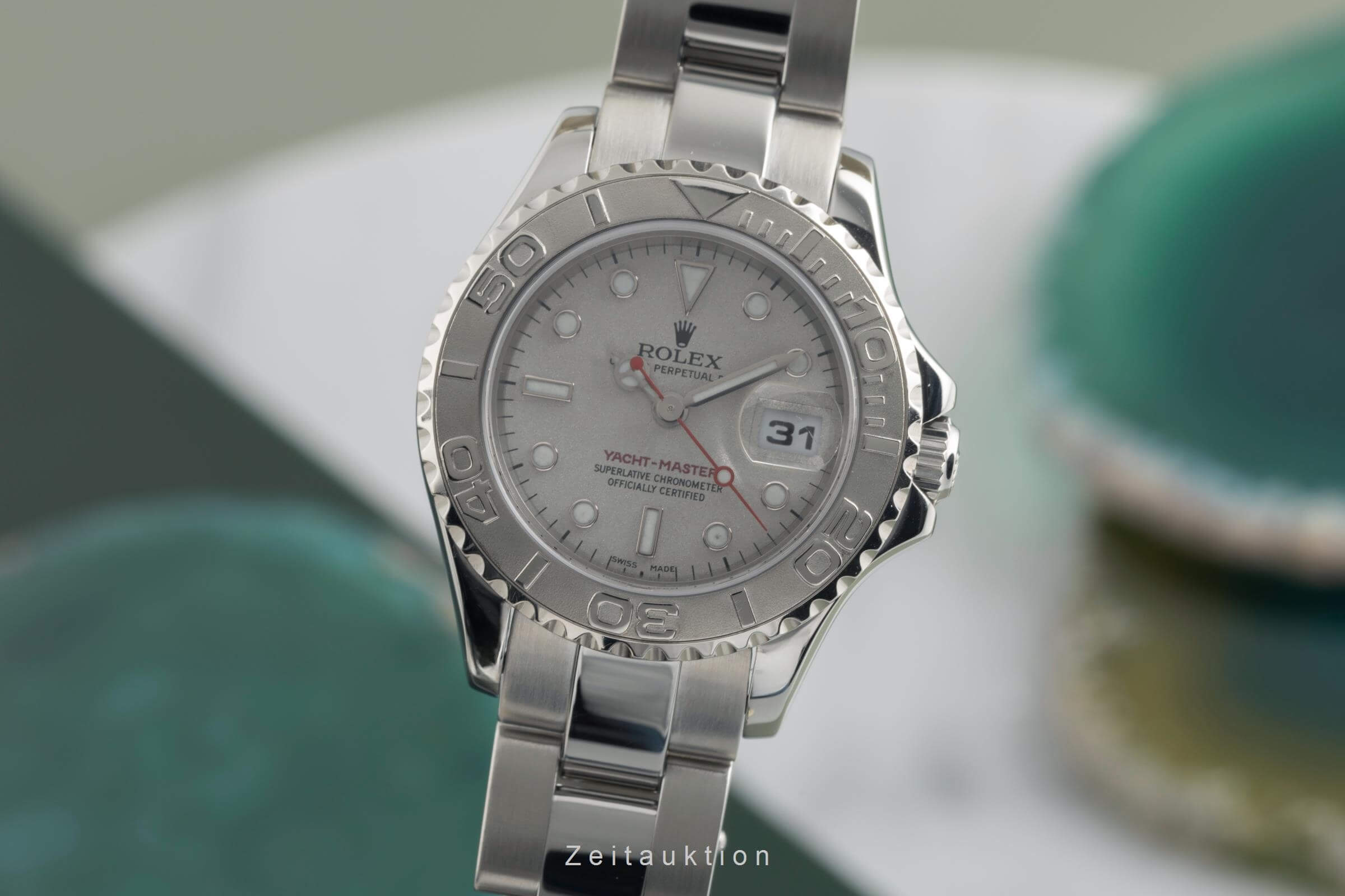 Rolex Yacht-Master steel / platinium automatic women's watch 169622  [2501501]