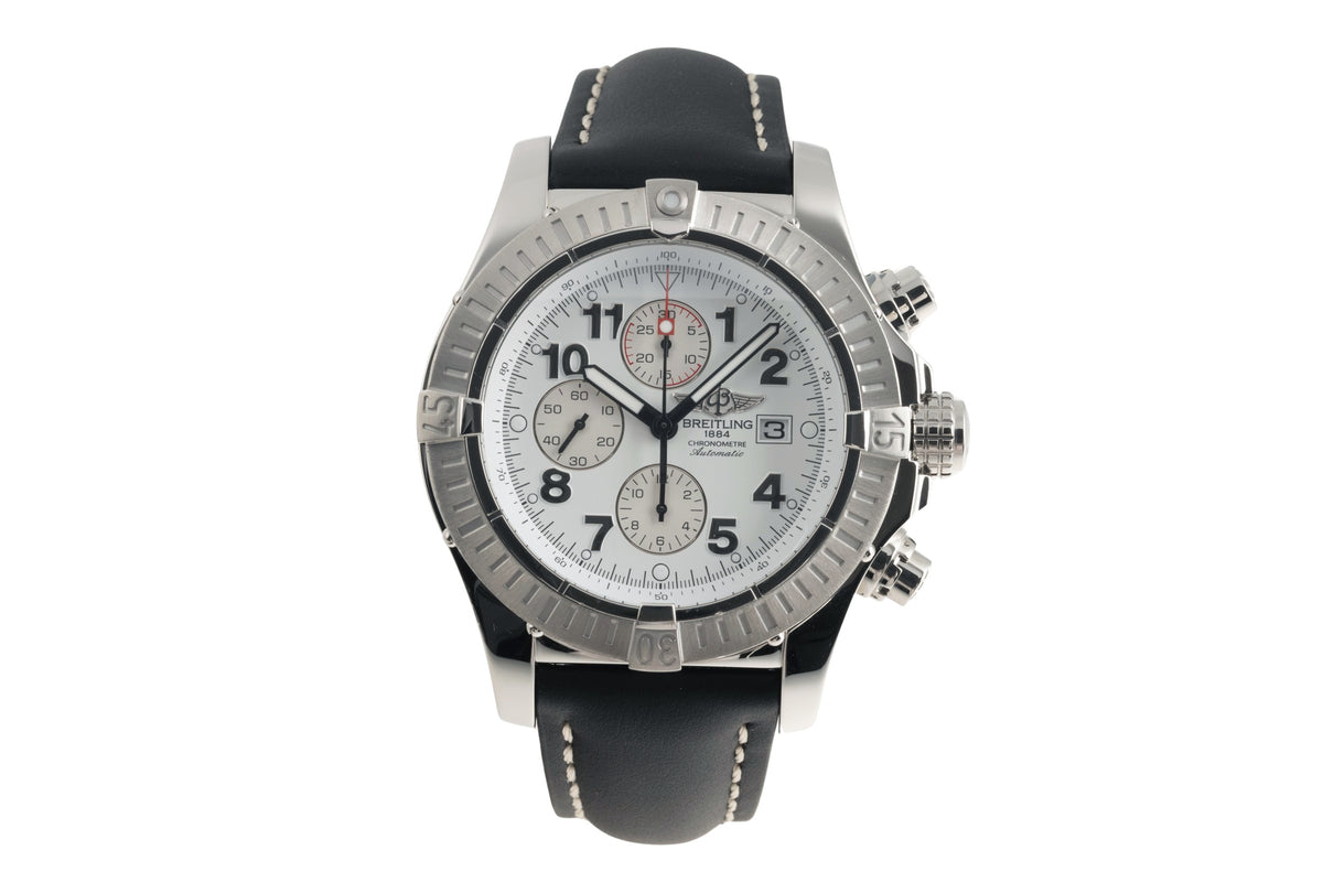 Breitling Super Avenger chronograph steel automatic men's watch A1337011/A562 LP: 8950EUR  [2501505]