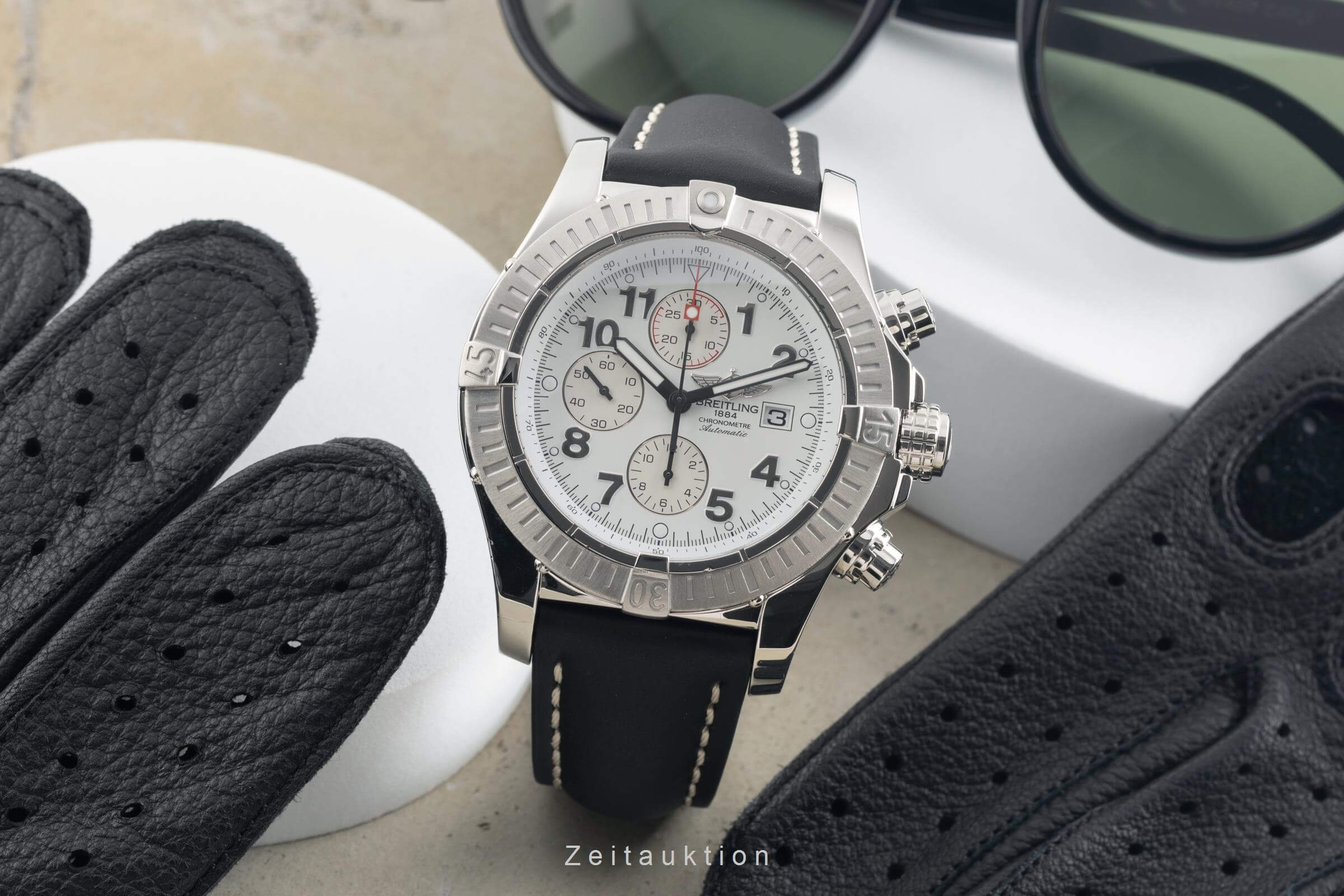 Breitling Super Avenger cronógrafo acero automático reloj para caballeros A1337011/A562 LP: 8950EUR  [2501505]