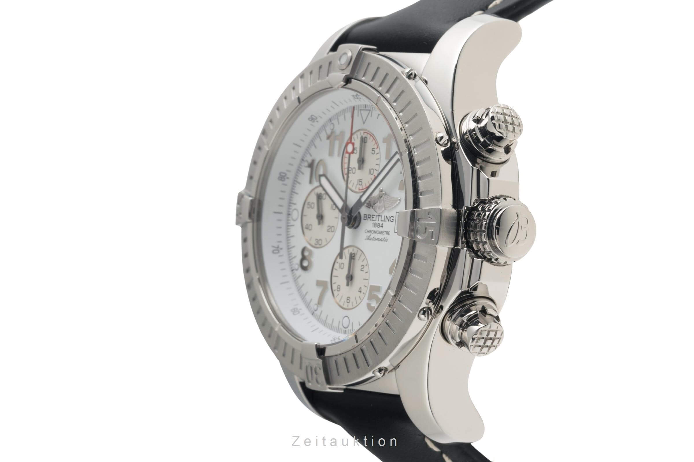 Breitling Super Avenger cronógrafo acero automático reloj para caballeros A1337011/A562 LP: 8950EUR  [2501505]