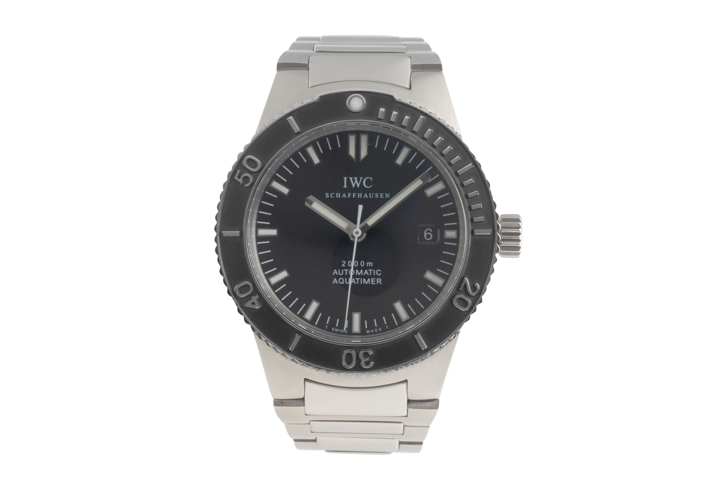 IWC Aquatimer acciaio automatismo orologio da uomo IW353602 LP: 7500EUR  [2501508]