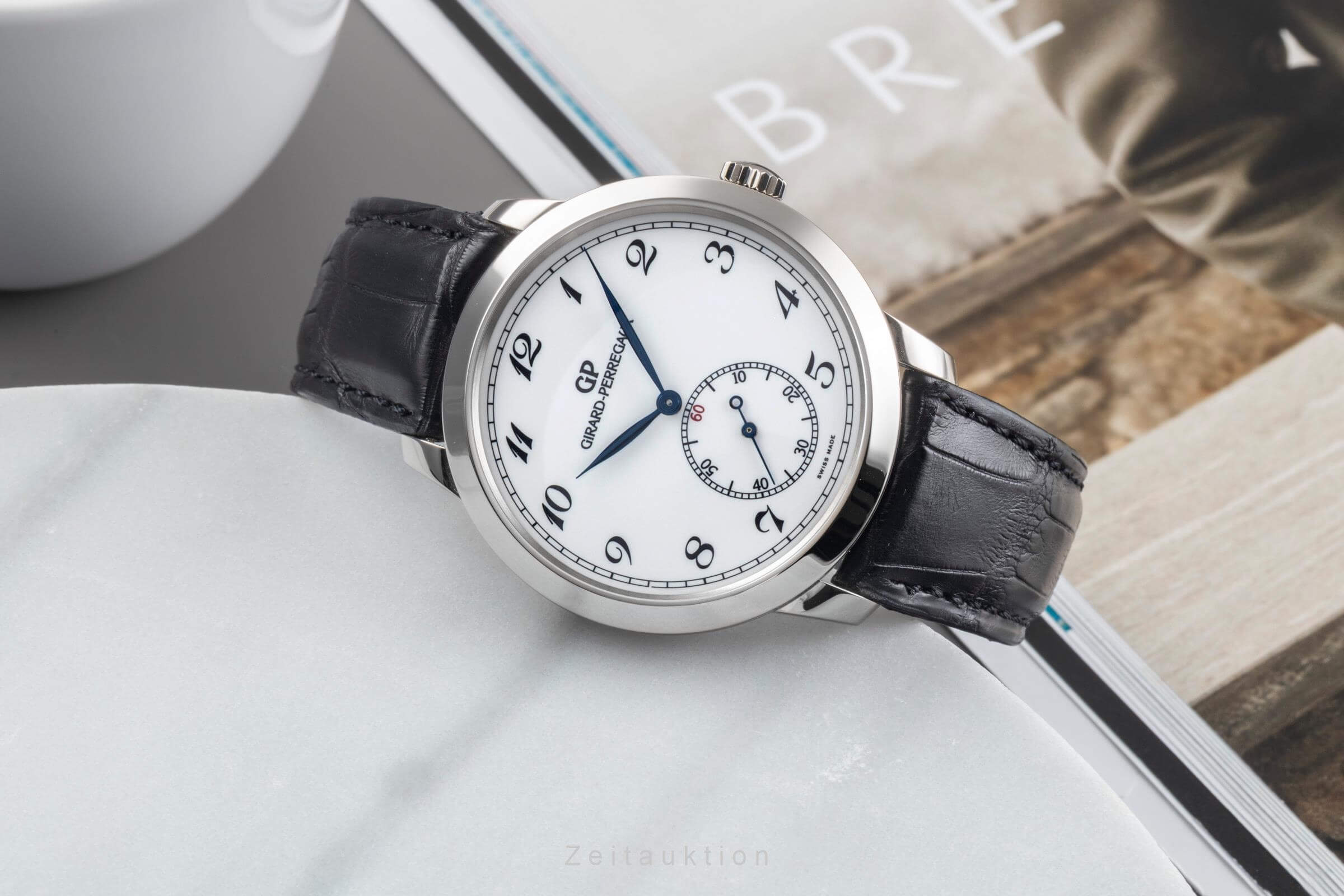 Girard Perregaux 1966 18 ct white gold automatic men's watch  49534-53-711-BK6A LP: 22200EUR  [2501513]
