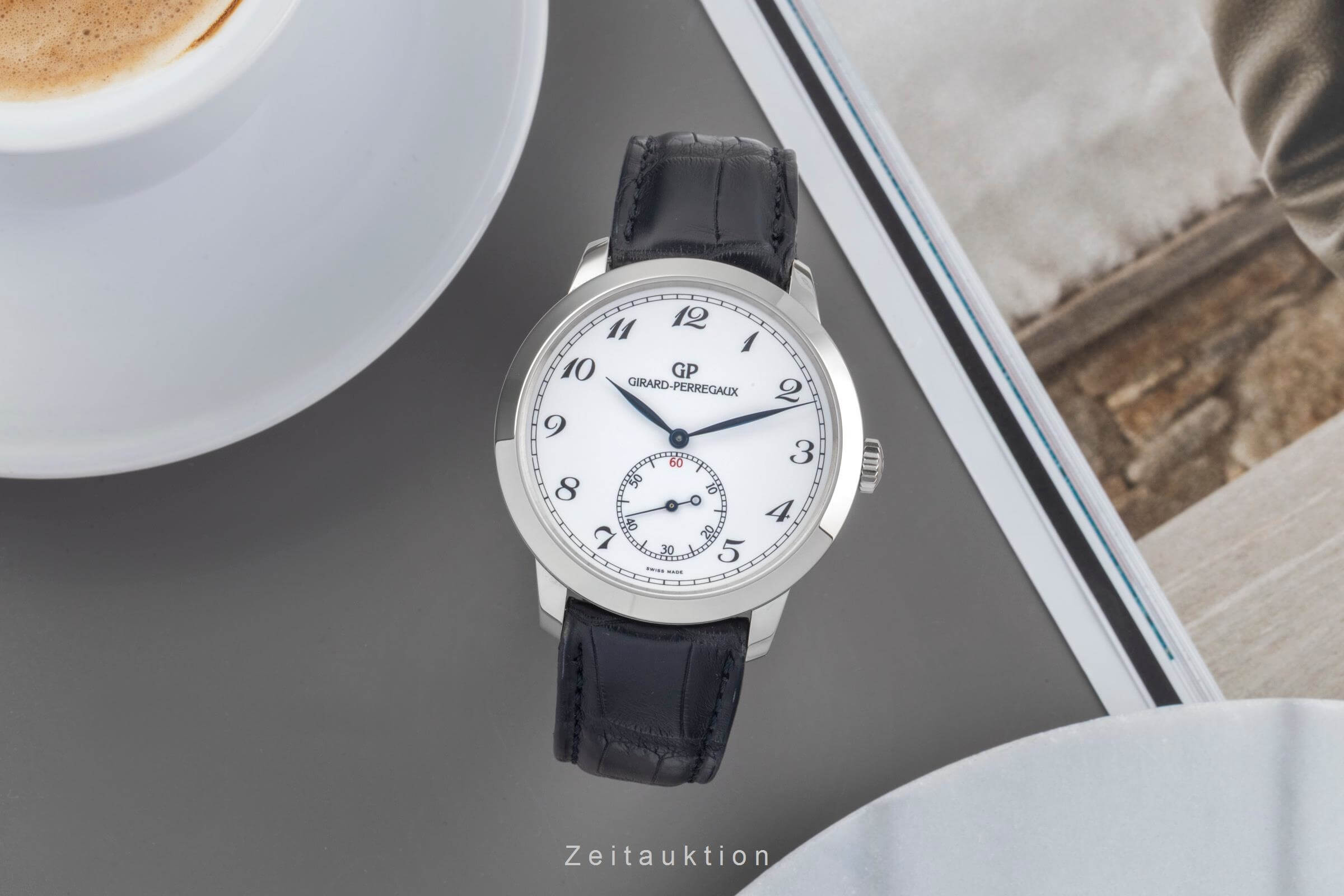 Girard Perregaux 1966 18 ct white gold automatic men's watch  49534-53-711-BK6A LP: 22200EUR  [2501513]