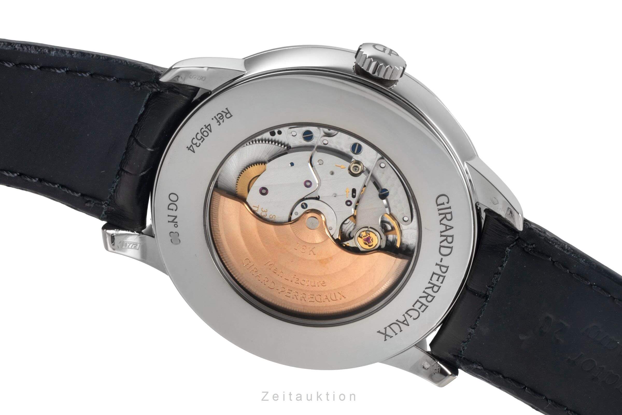 Girard Perregaux 1966 18 ct white gold automatic men's watch  49534-53-711-BK6A LP: 22200EUR  [2501513]