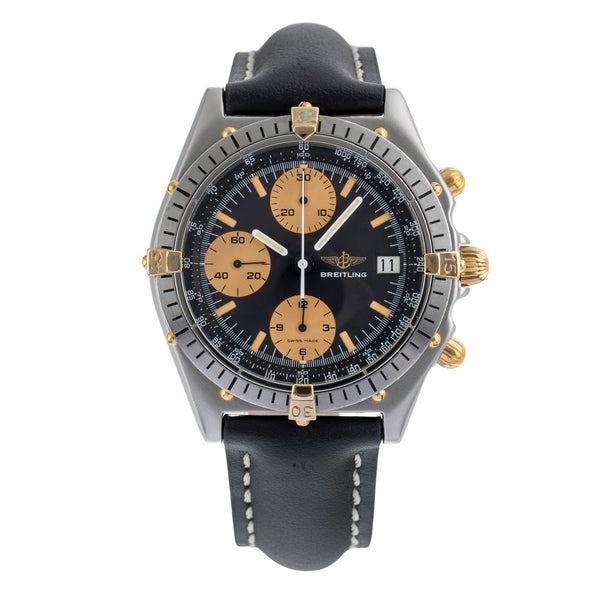 Breitling Chronomat chronographe acier / or  automatique montre pour hommes B13055  [2501514]