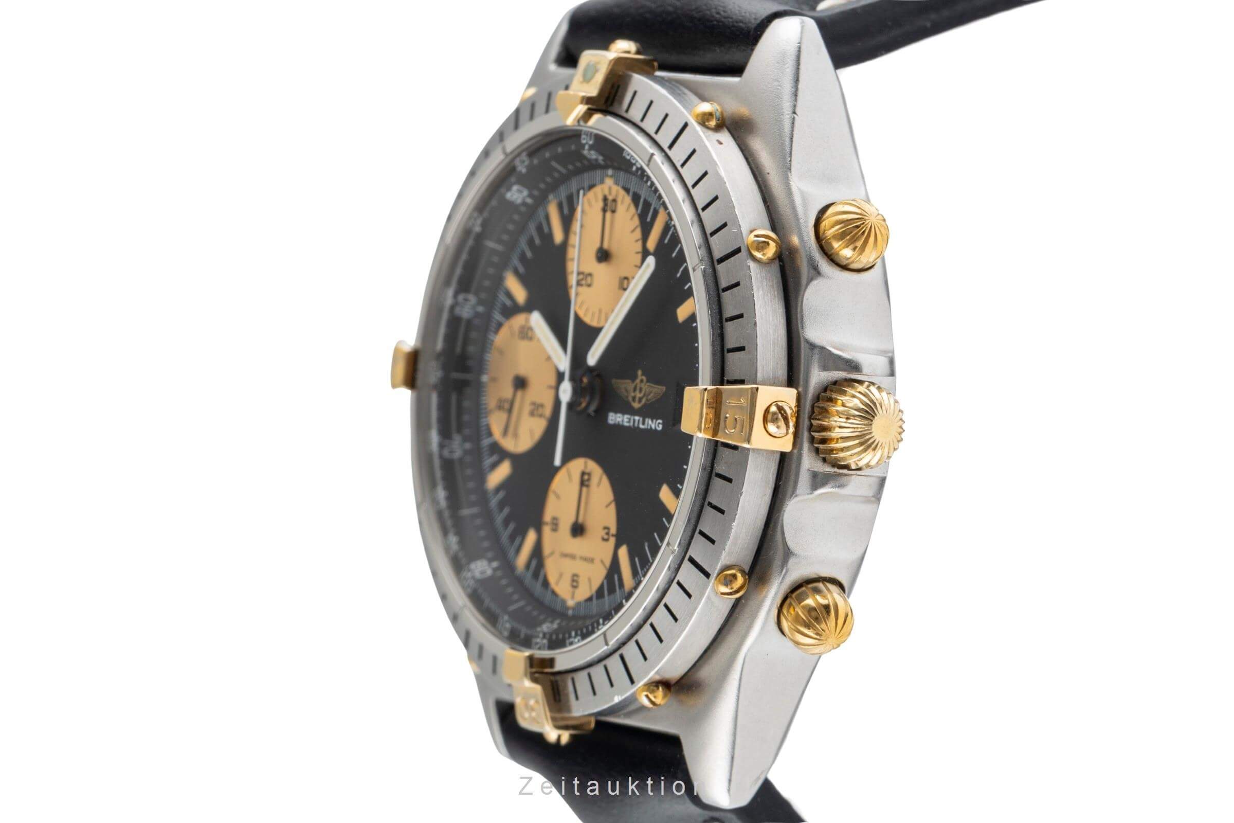 Breitling Chronomat chronographe acier / or  automatique montre pour hommes B13055  [2501514]