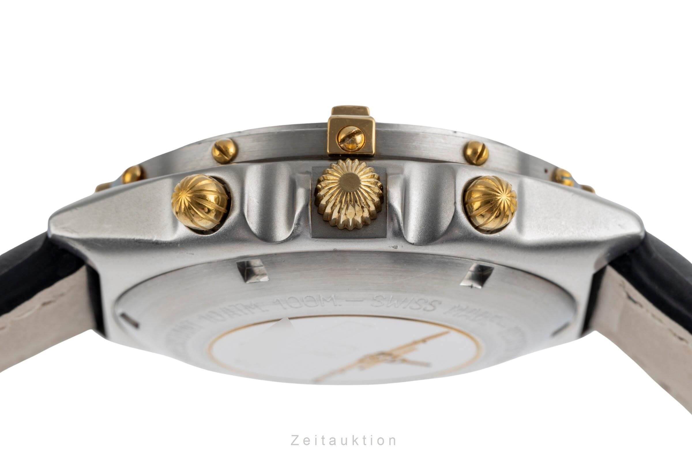 Breitling Chronomat chronographe acier / or  automatique montre pour hommes B13055  [2501514]