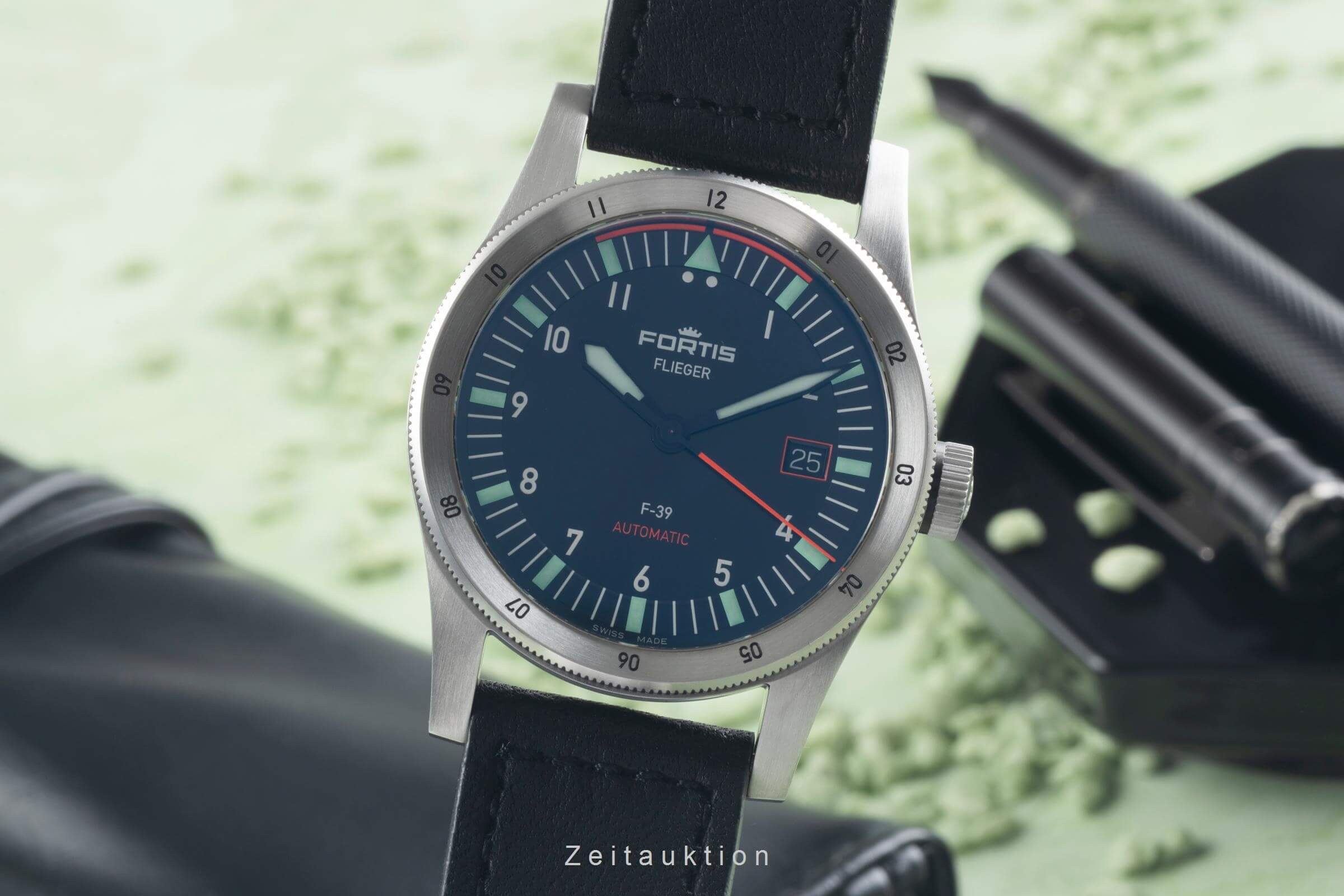 Fortis Flieger acero automático reloj para caballeros W.422.0021  [2501518]