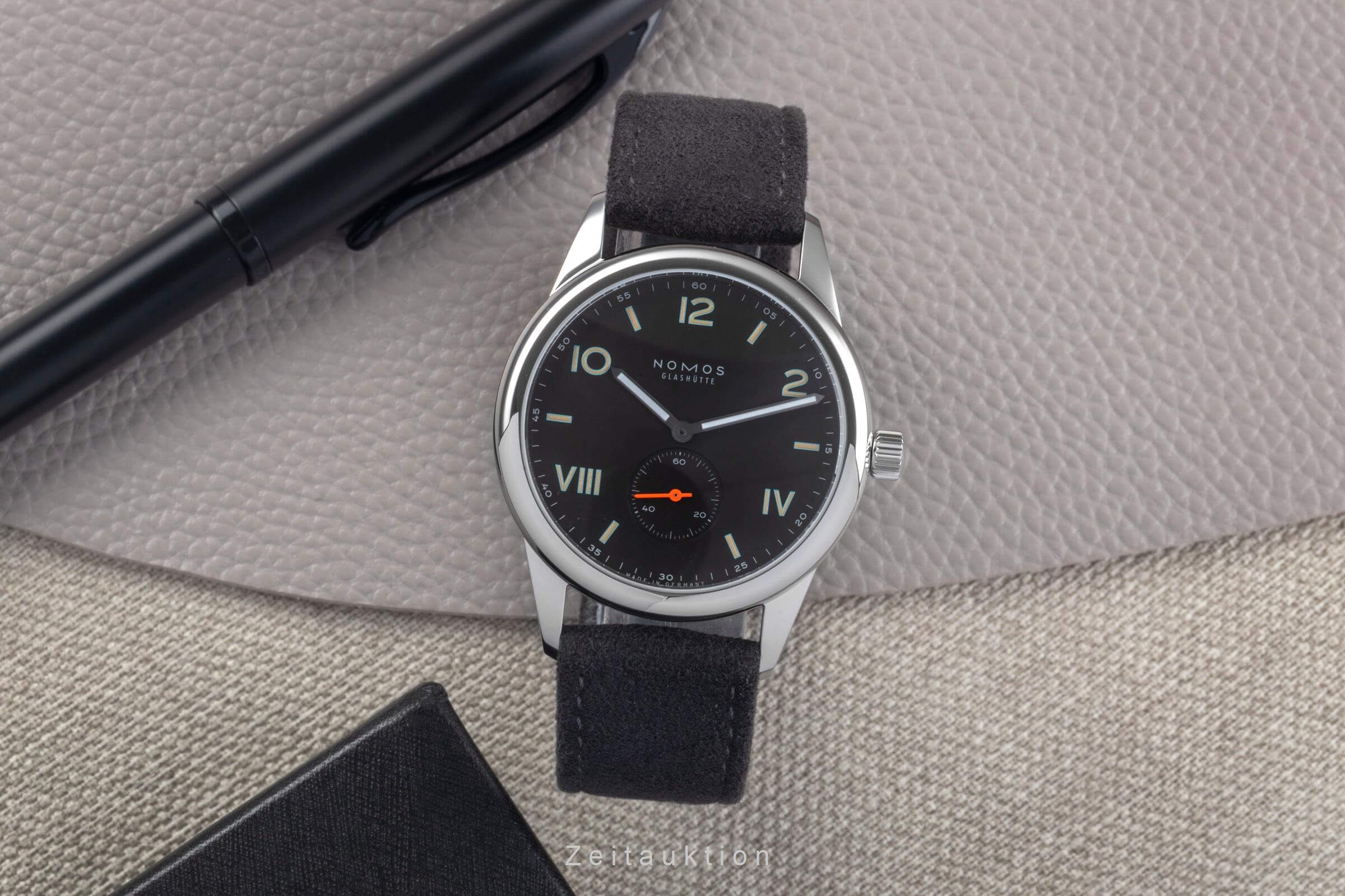 Nomos Club acero cuerda manual reloj para caballeros 736 LP: 0EUR  [2501519]