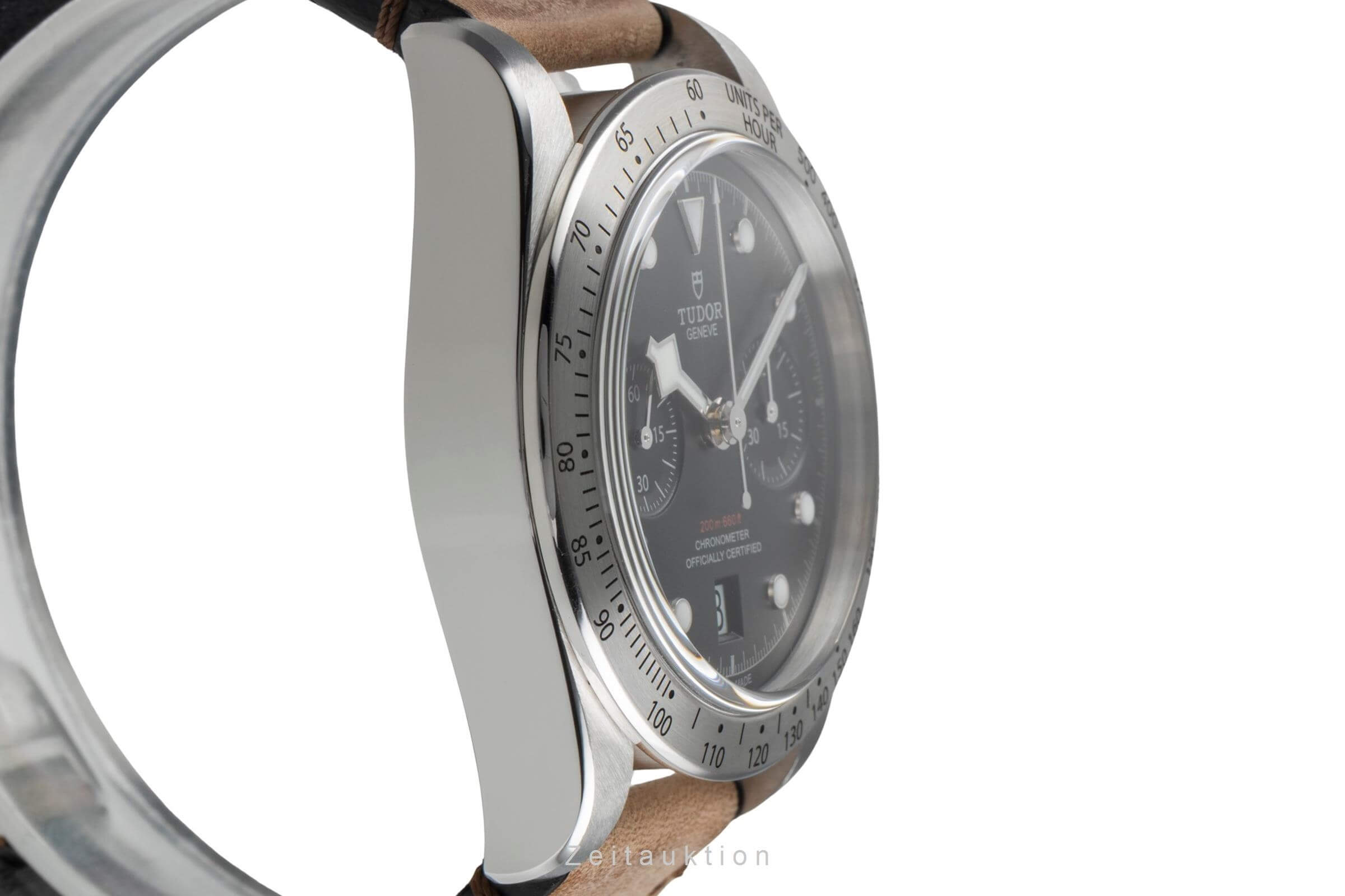 Tudor Heritage Black Bay chronograph steel automatic men's watch 79350  [2501520]