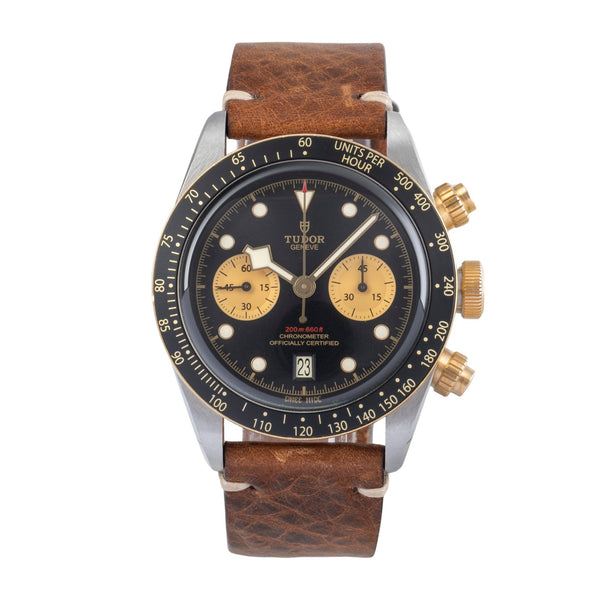 Tudor Black Bay cronografo acciaio / oro automatismo orologio da uomo 79363N LP: 6790EUR  [2501521]